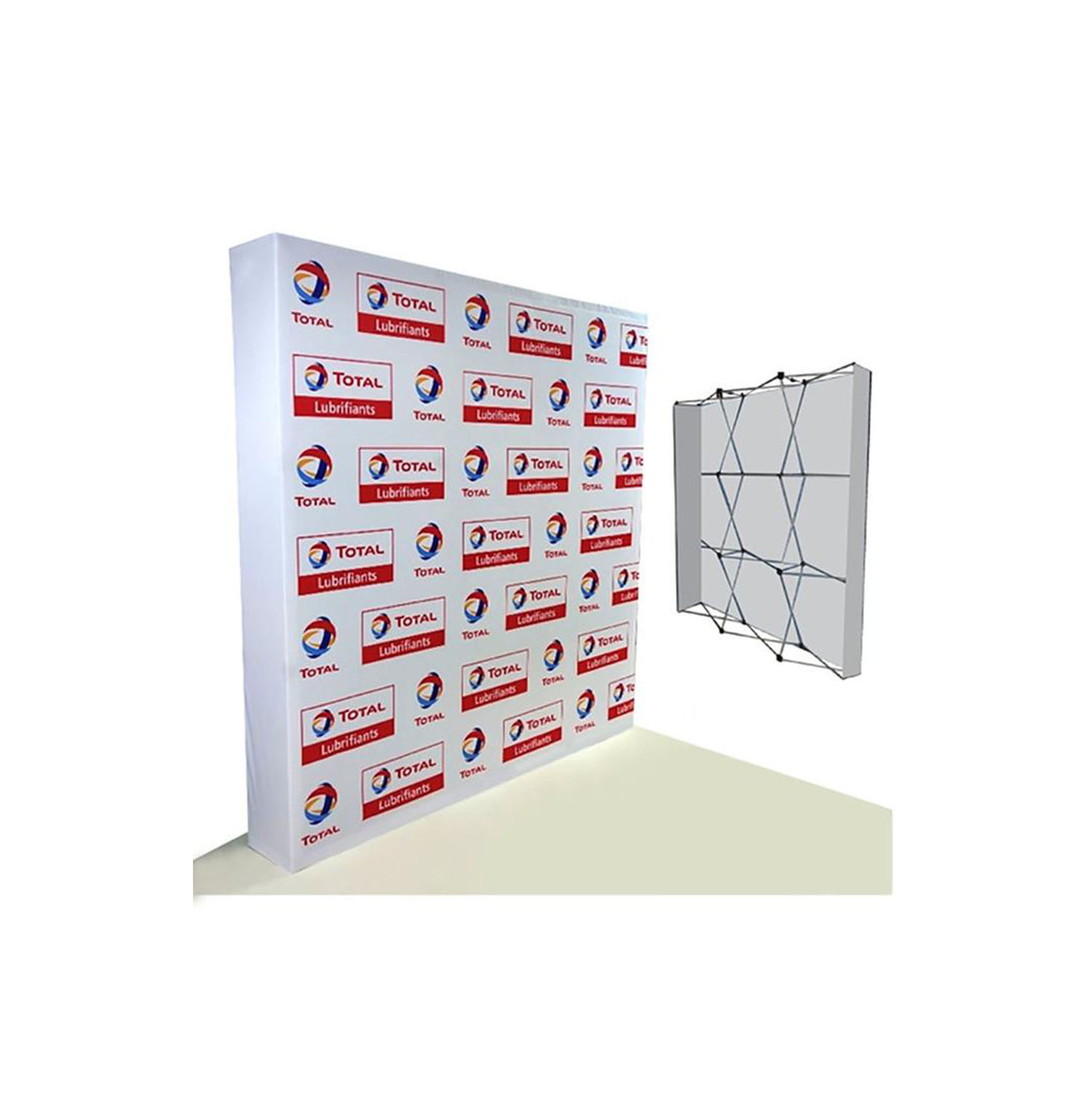 Hassel-Free Pop-up Backdrop Display