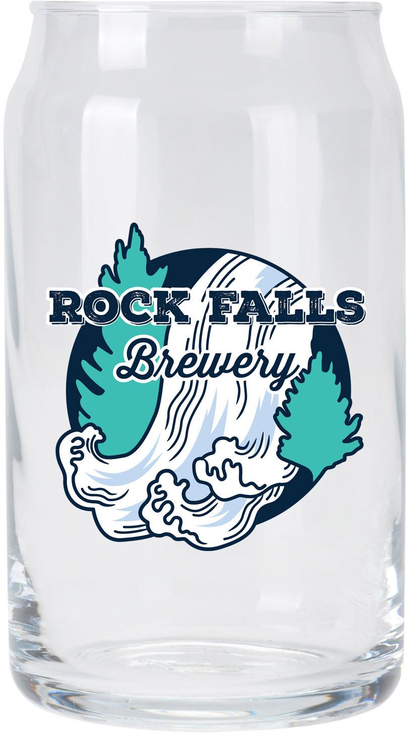 FULL COLOR CAN SHAPE GLASS 16OZ 11