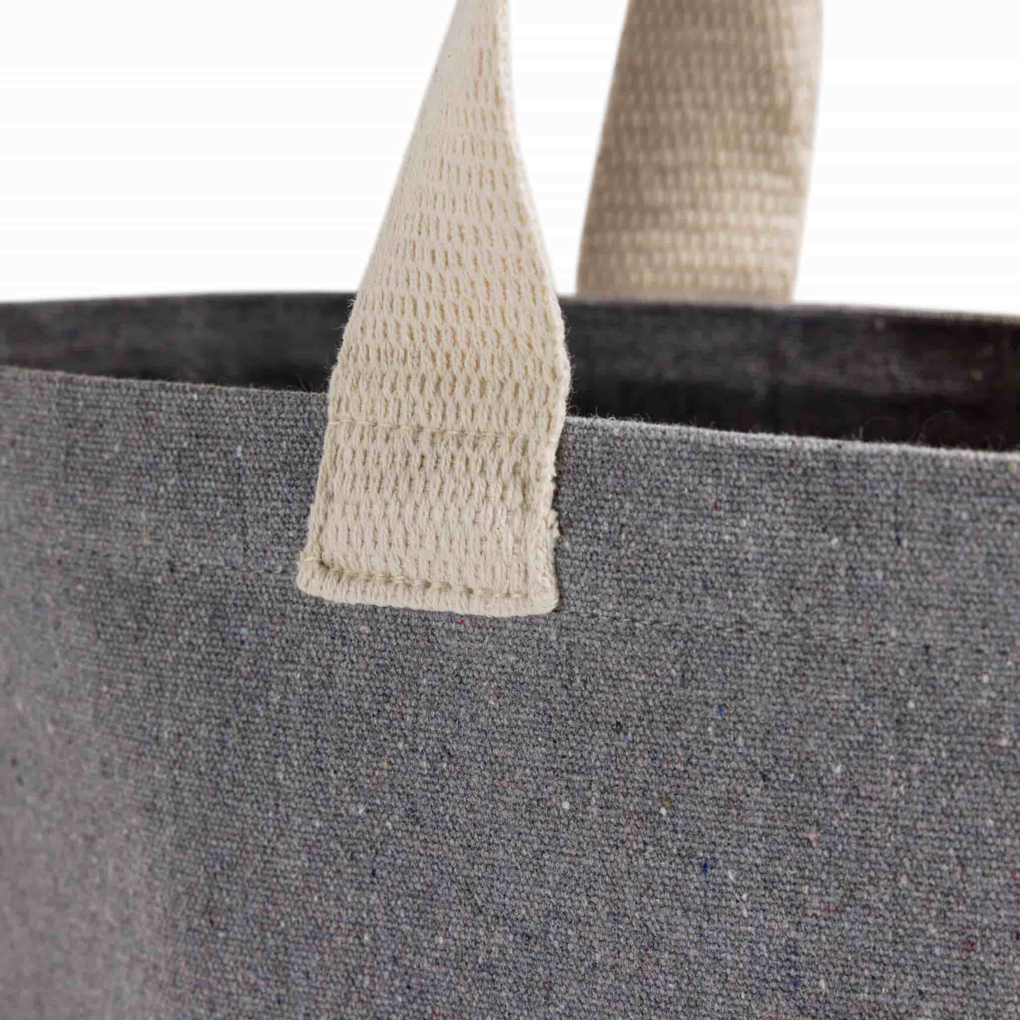 Recycled Canvas Trendy All-Day Tote Bag 19
