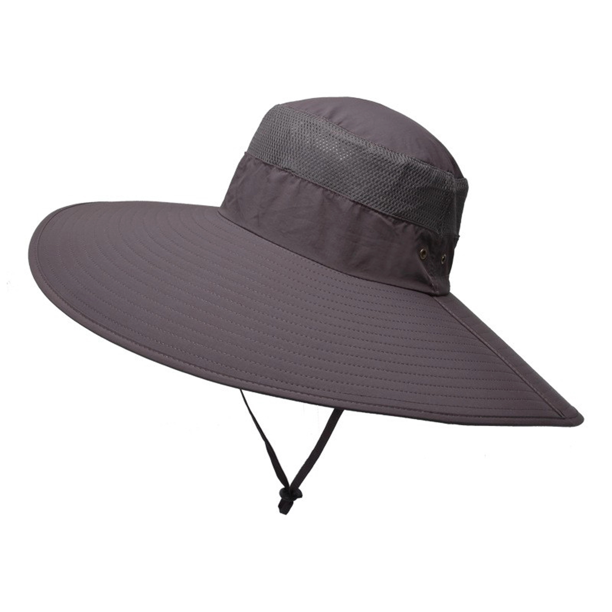 Large Widen Brim Fishing Hat w/ Mesh 19