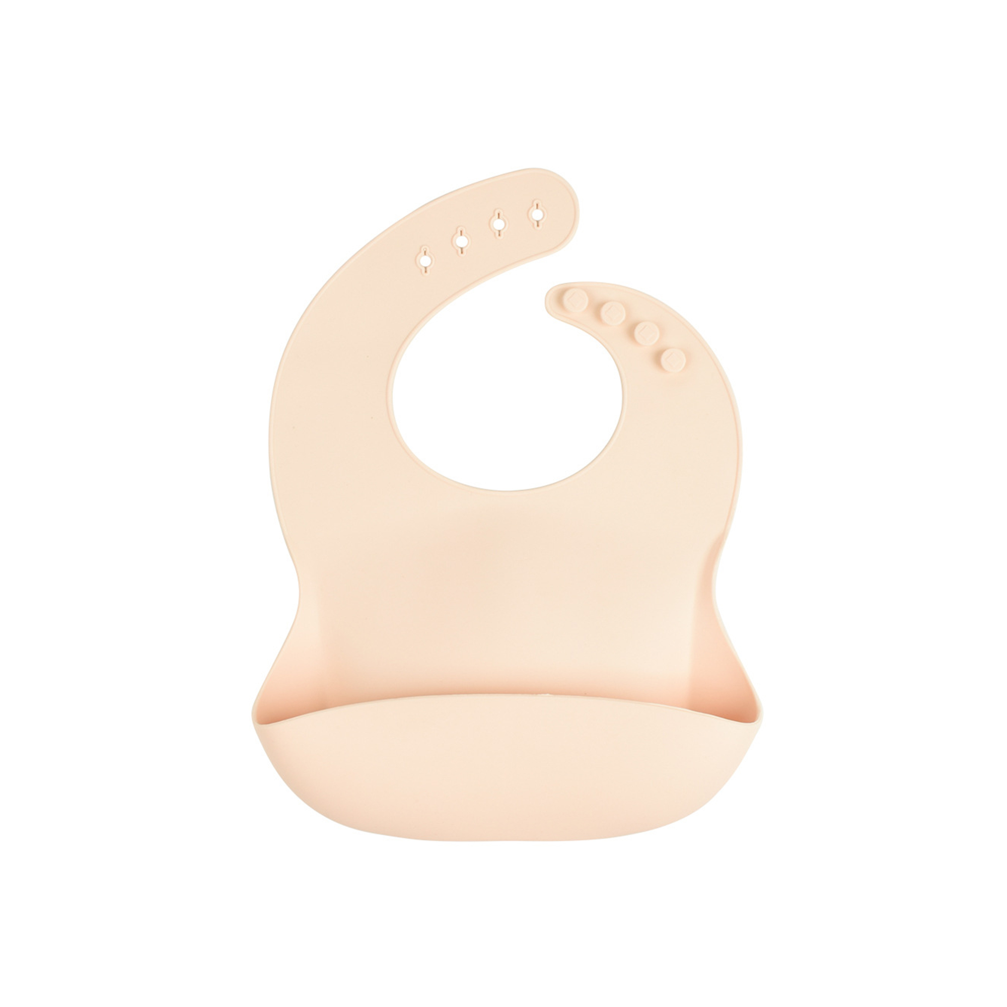 Soft Food Grade Silicone Baby Bib Adjustable 9