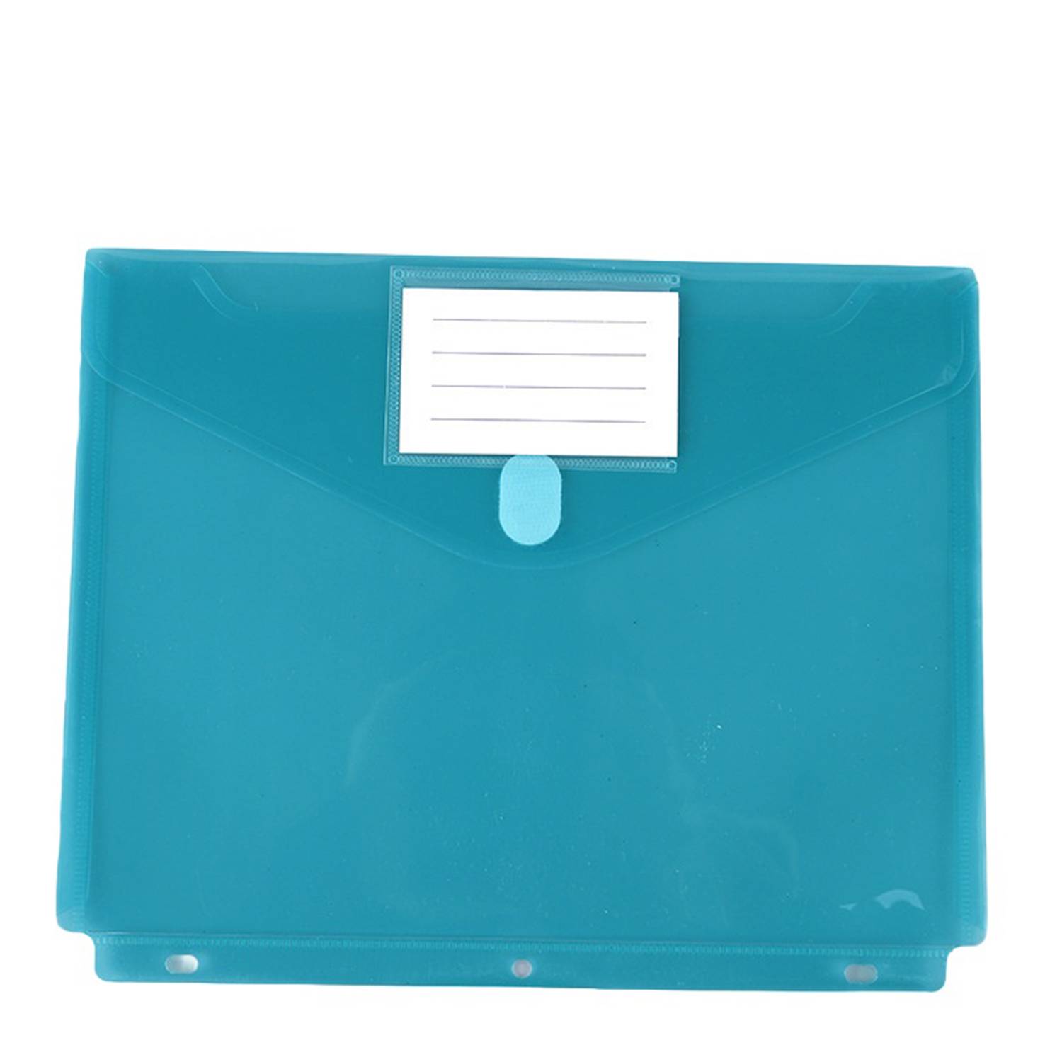 A4 Plastic File Folder w/ Label Pocket 7