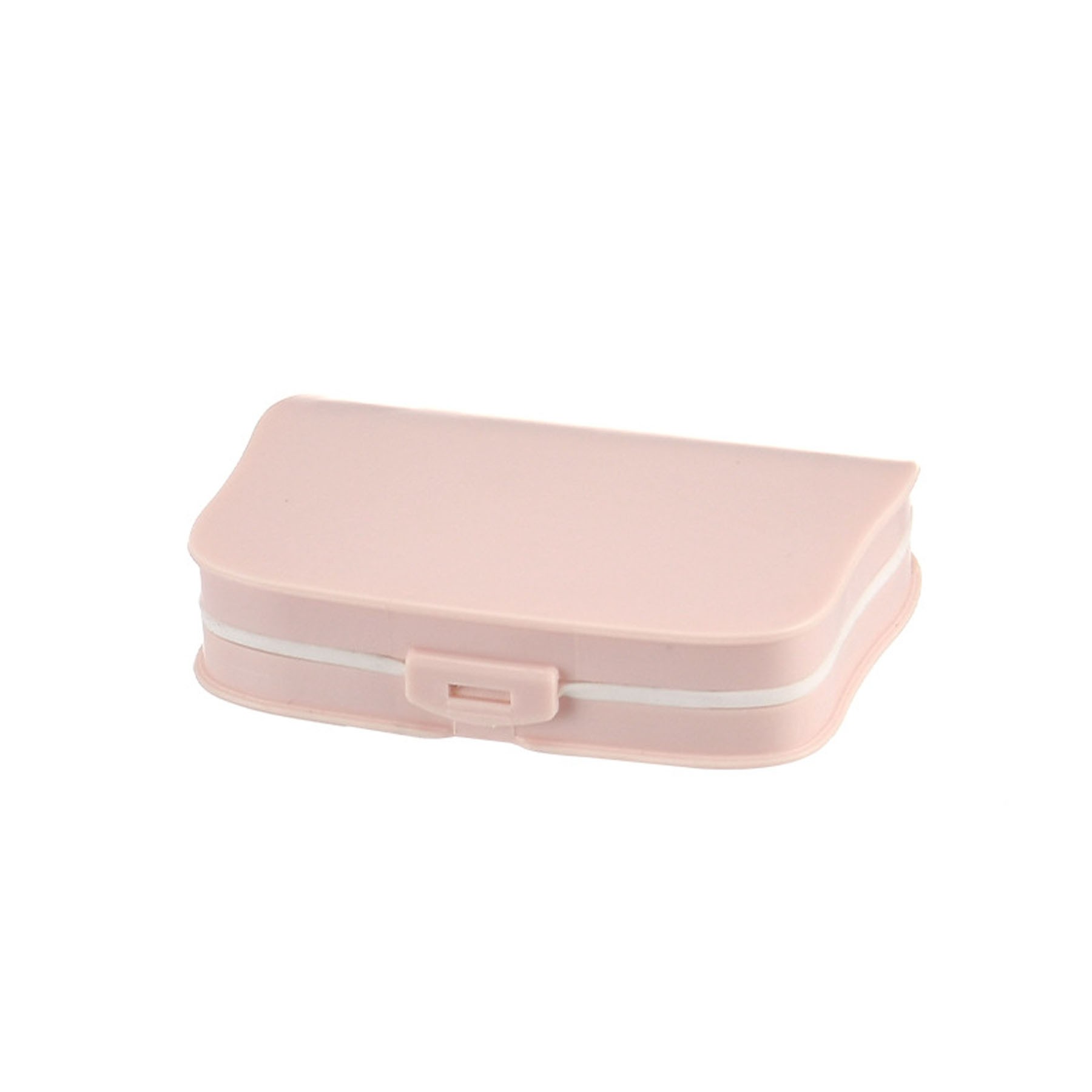 Square Clamshell Four-Compartment Medicine Box 2
