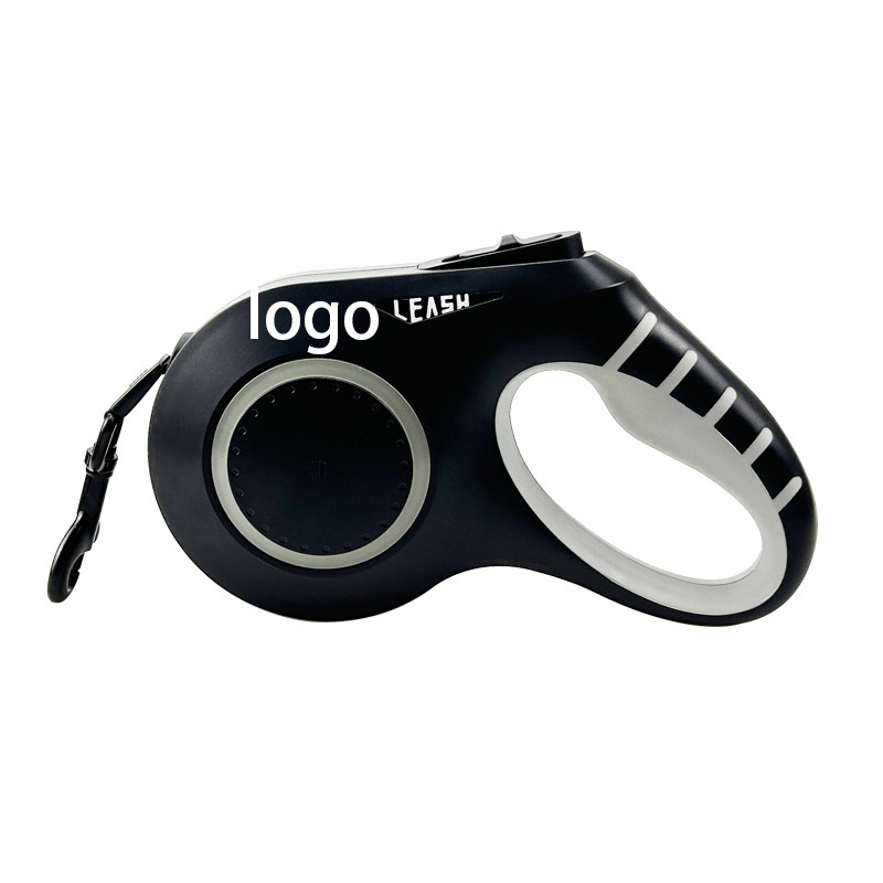 Retractable Dog Leash with Light-Up Option & Large Breed Suitability 1