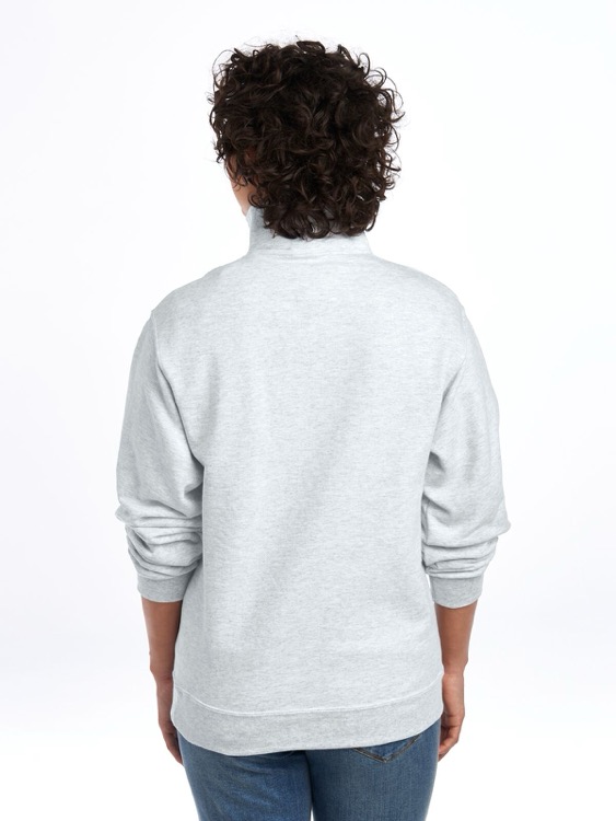 JERZEES Super Sweats® NuBlend® Unisex Quarter-Zip Cadet Collar Sweatshirt 9