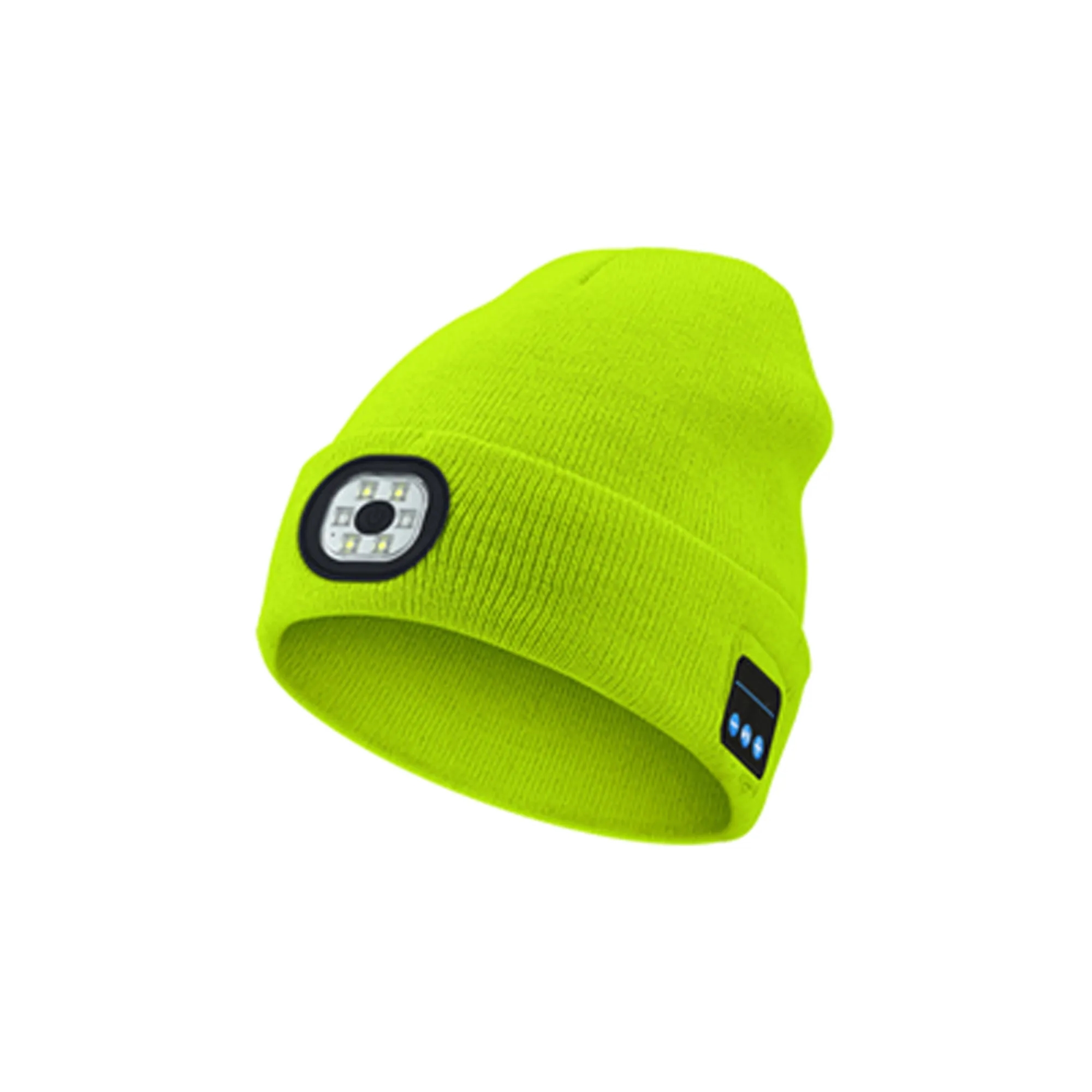 Bluetooth Music Knitted Hat with LED Luminous Lighting 25
