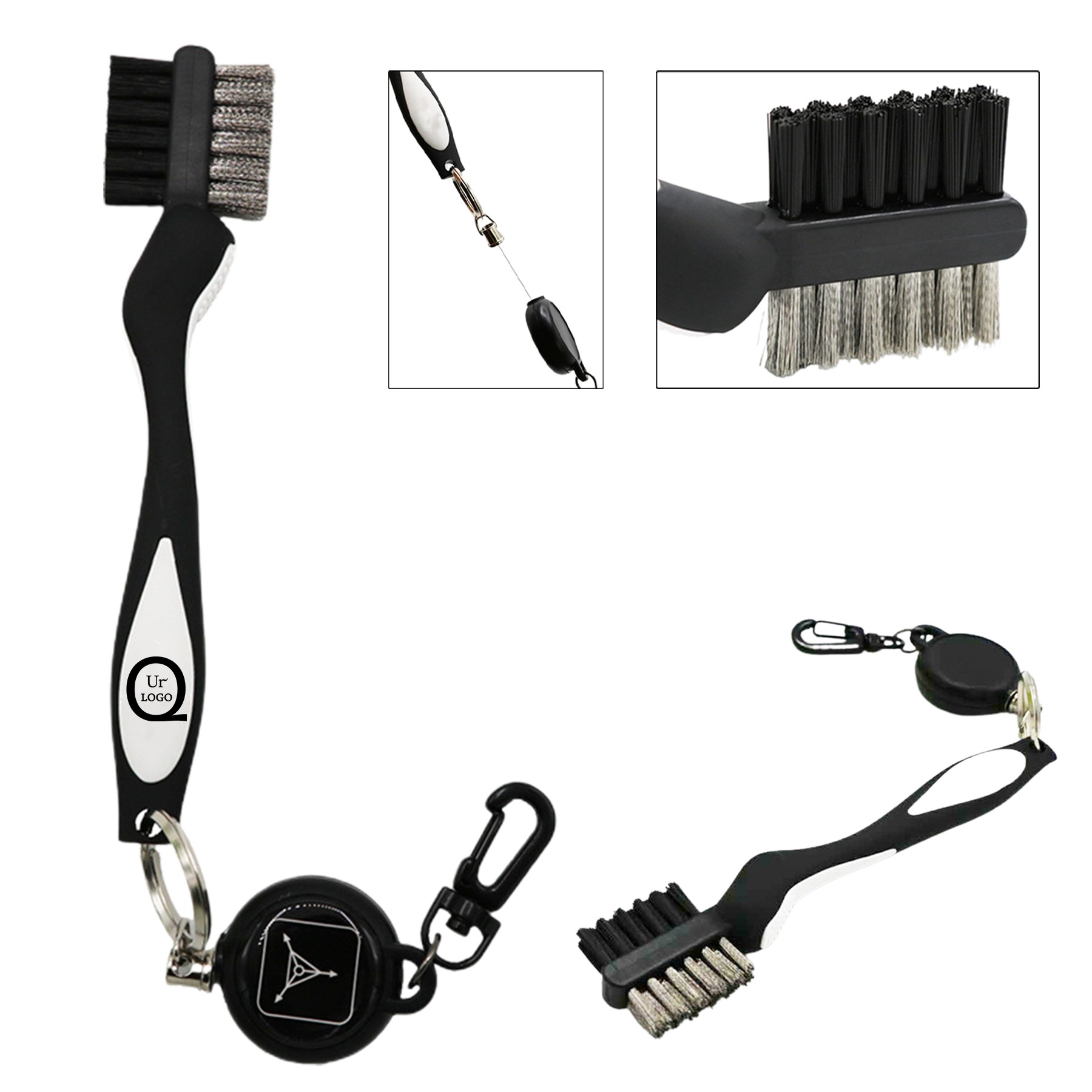 Double-Faced Golf Club Cleaning Brush