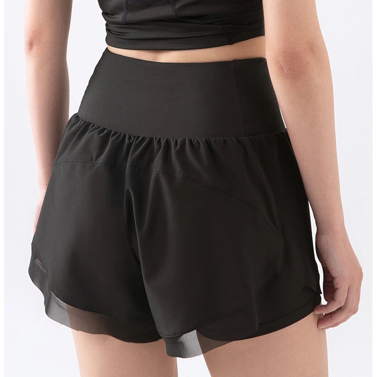 High-Waist Yoga Fitness Shorts Workout Sport Quick Dry Pants 13
