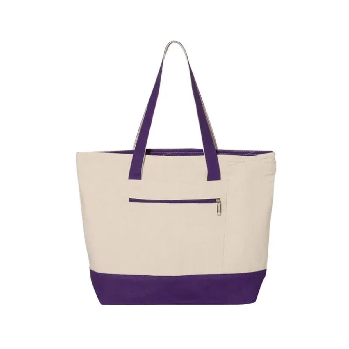 Reusable Canvas Tote Bag with Wide Open Top 7