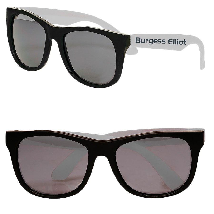 Two-Tone Stylish Plastic Sunglasses 10