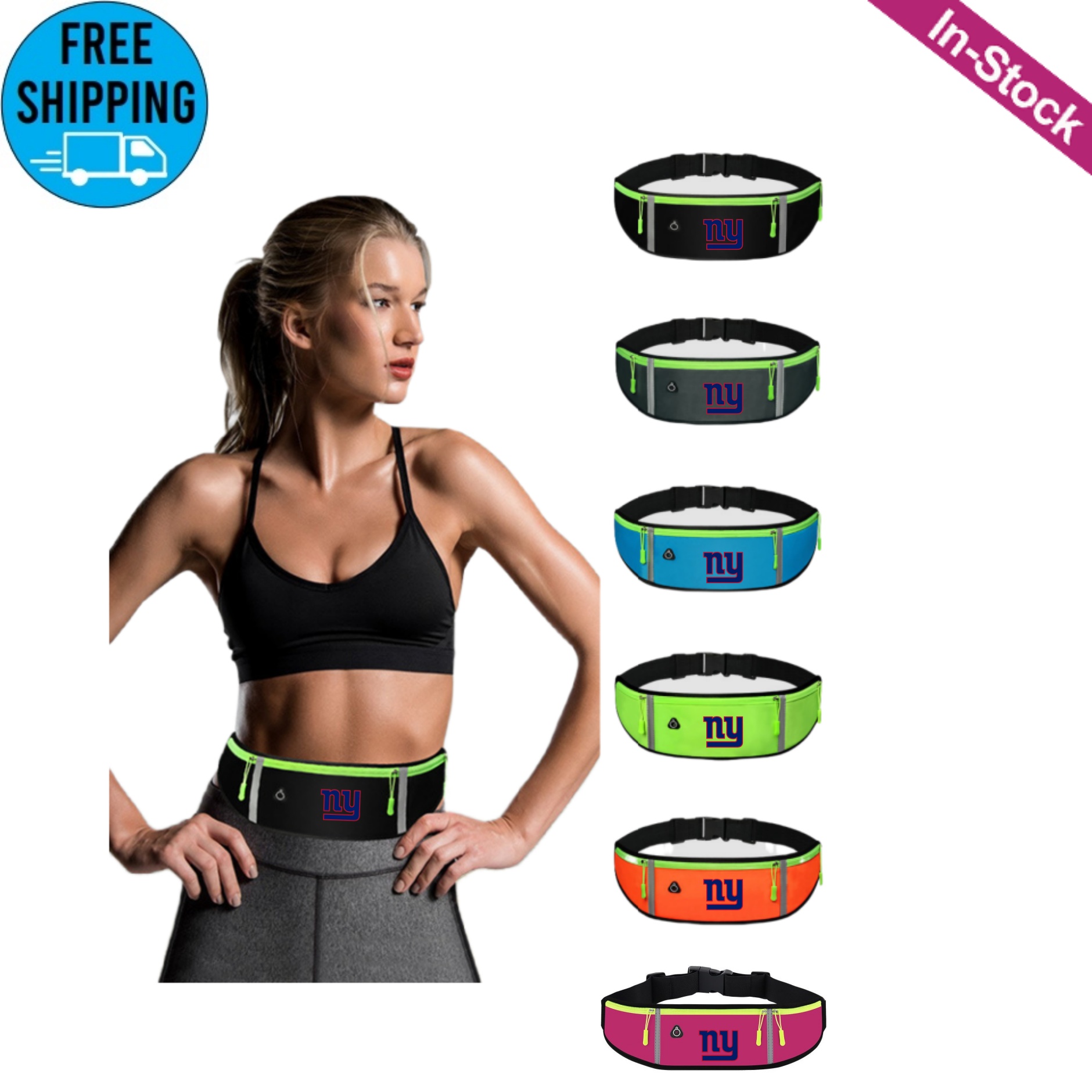 Premium Neoprene Sports Waist Bag Fanny Pack 6