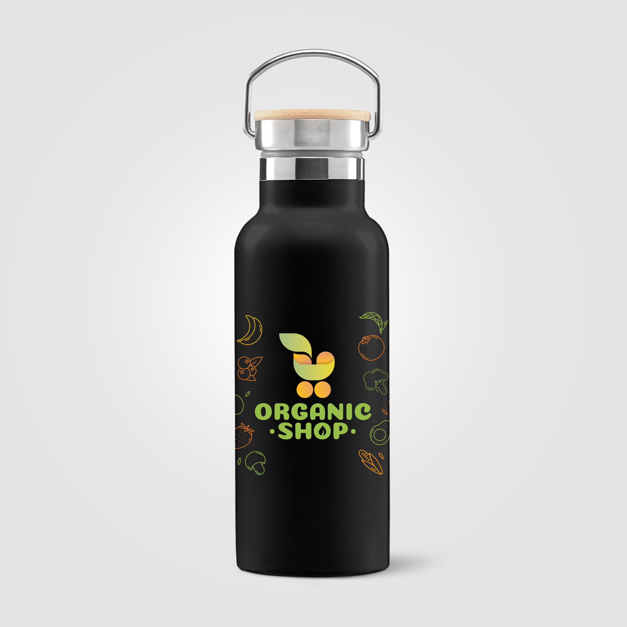 Oahu - 16 oz. Double-Wall Stainless Canteen Bottle 29
