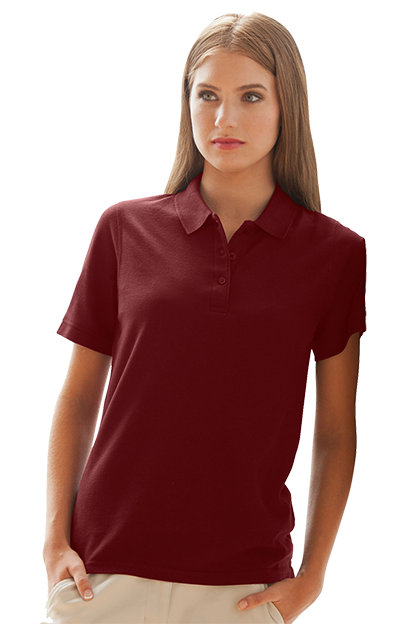 Women's Soft-Blend Double-Tuck Pique Polo 4
