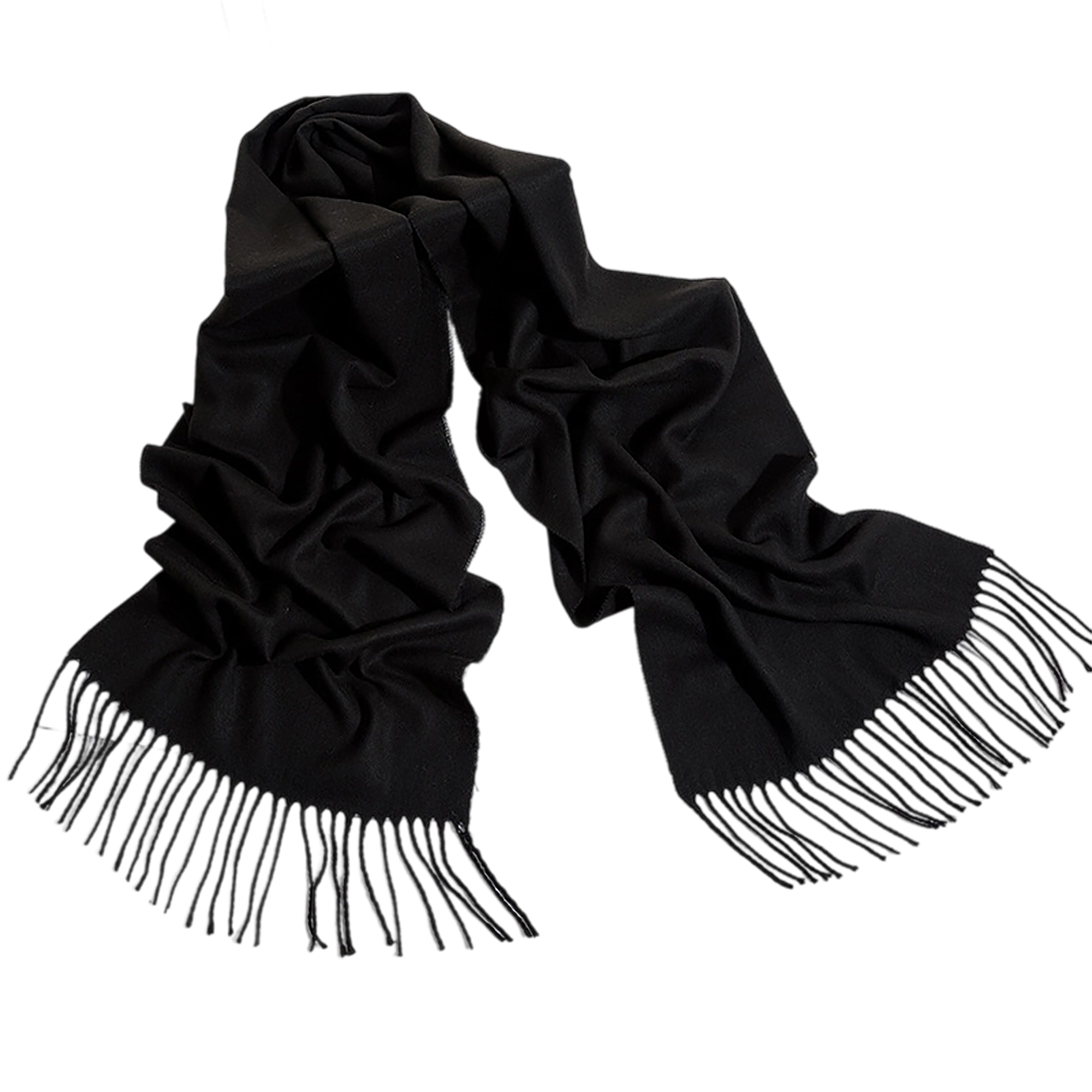 Pashmina Woven Scarf Long Soft Fabric With Fringe 27" x 78" 14