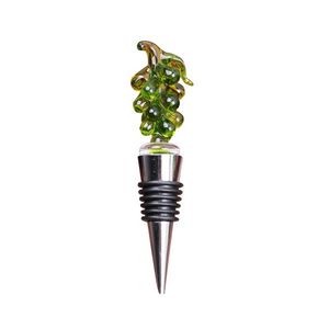 Elegant Crystal Grape Wine Cork Bottle Stopper 7