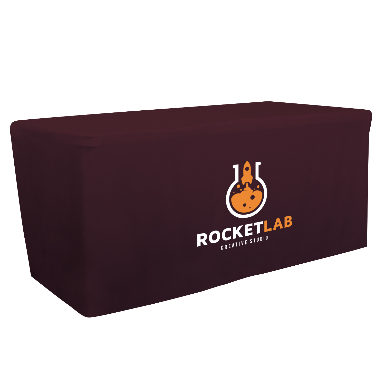 6' Fitted Table Throw (Full-Color Front Only) 5