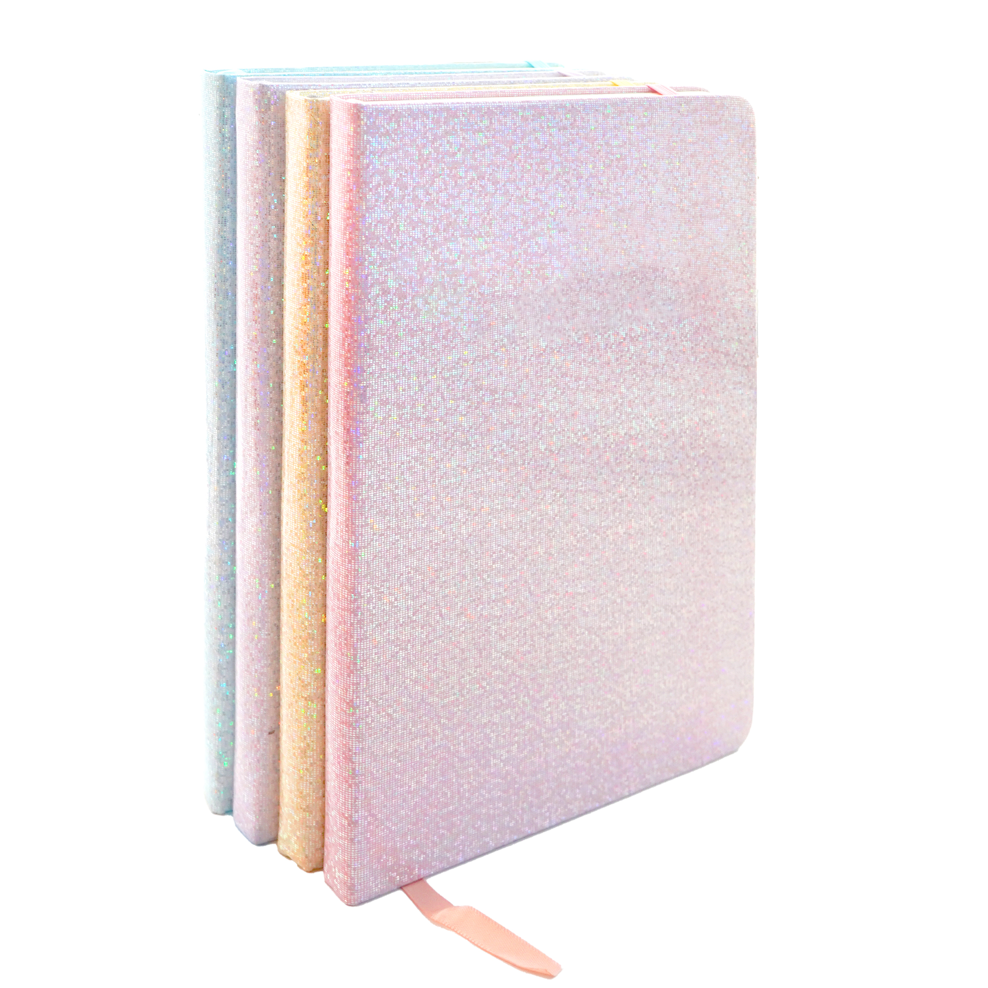 Glitter Hardcover Notebook with Pen 4