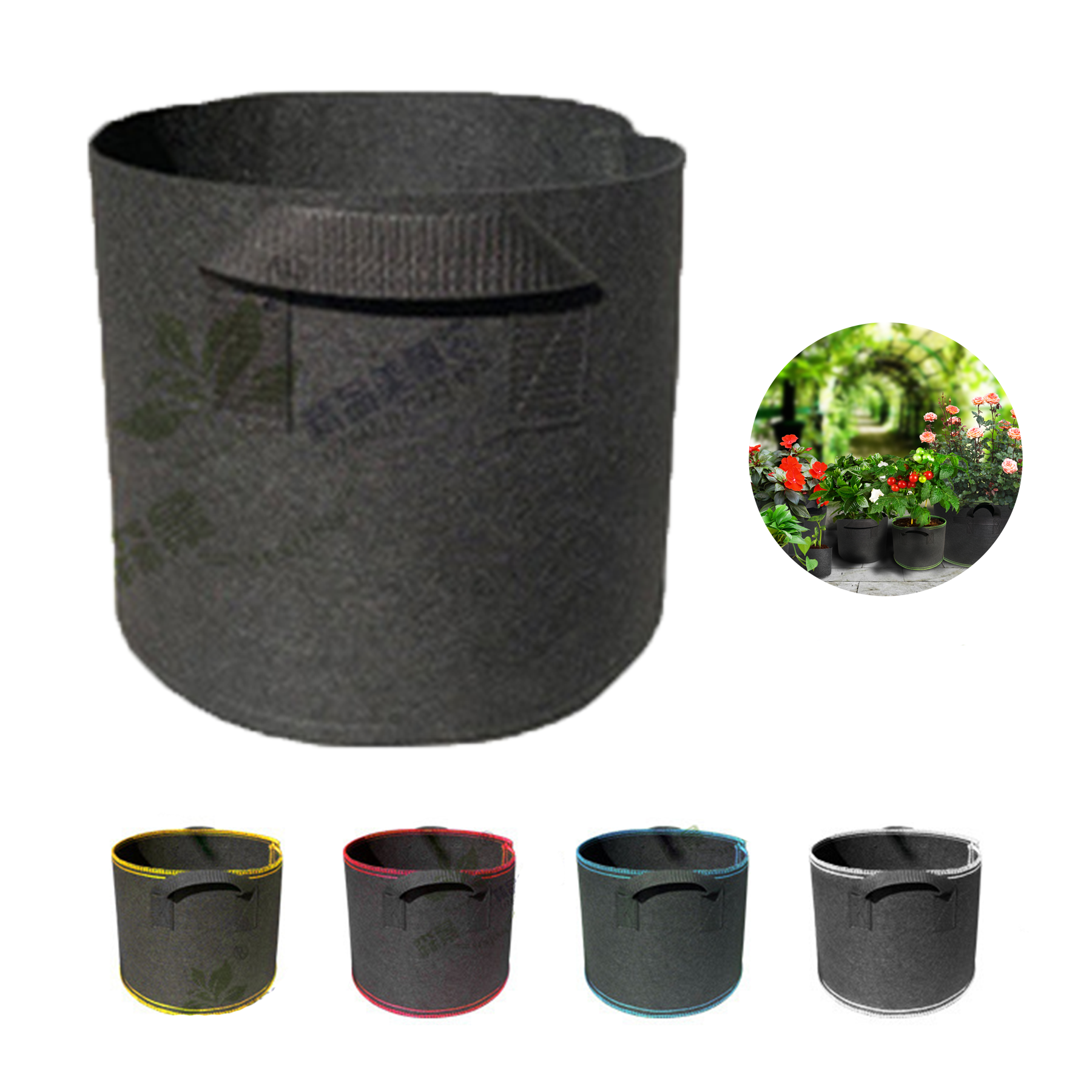 15 Gallon Plant Grow Bags With Handles 3