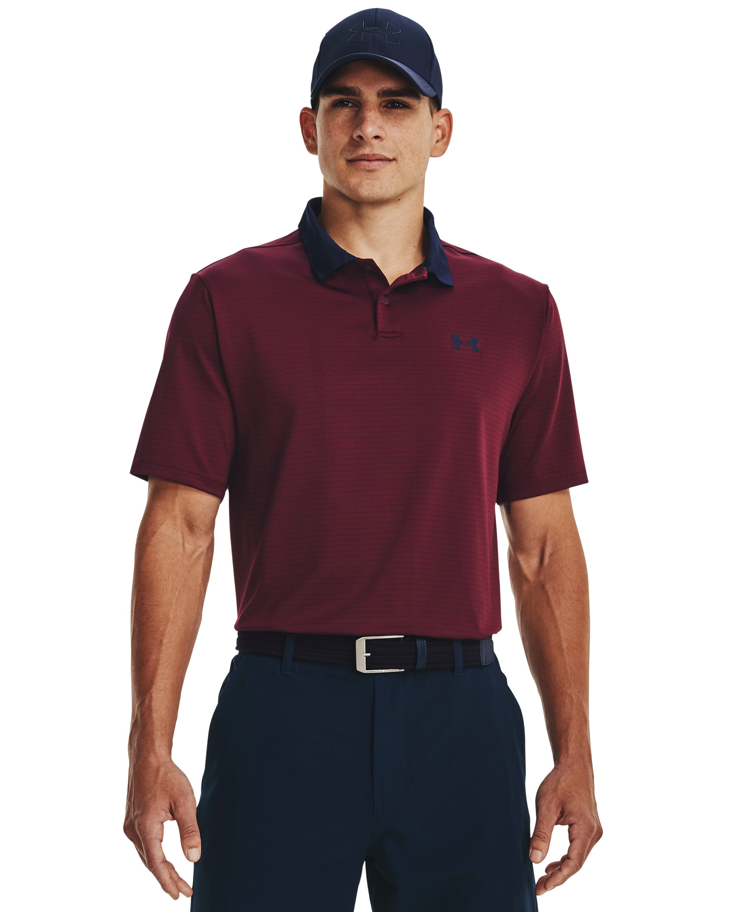 UA Matchplay Stripe Men's Polo 17