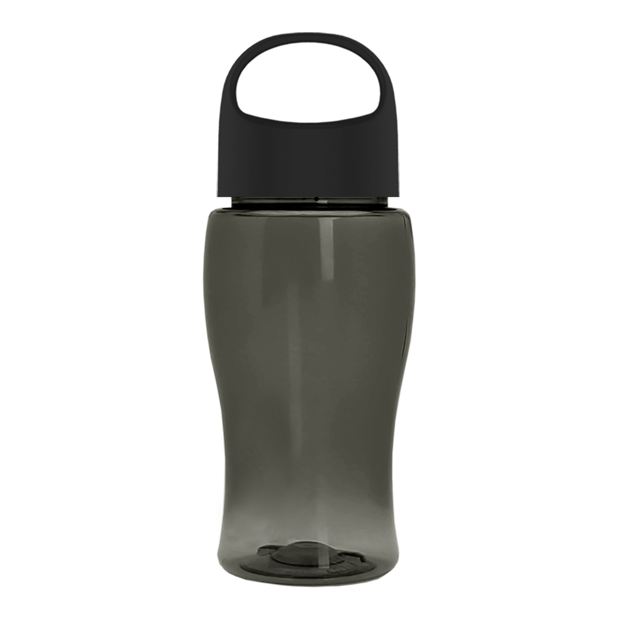 Poly-Pure Jr. - 18 oz. Transparent Bottle with Oval Crest 7