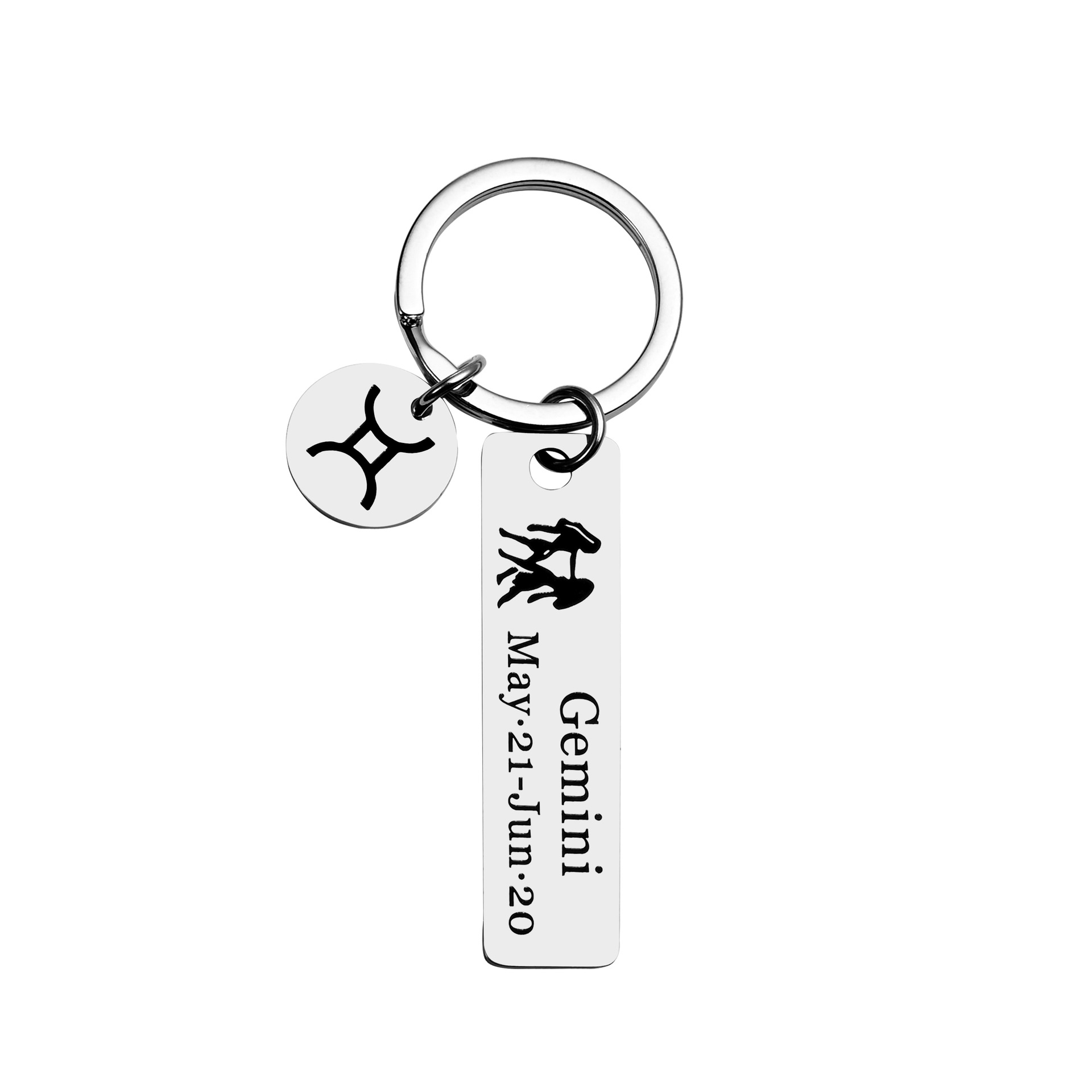 Stainless Steel Pendants Keychain 3