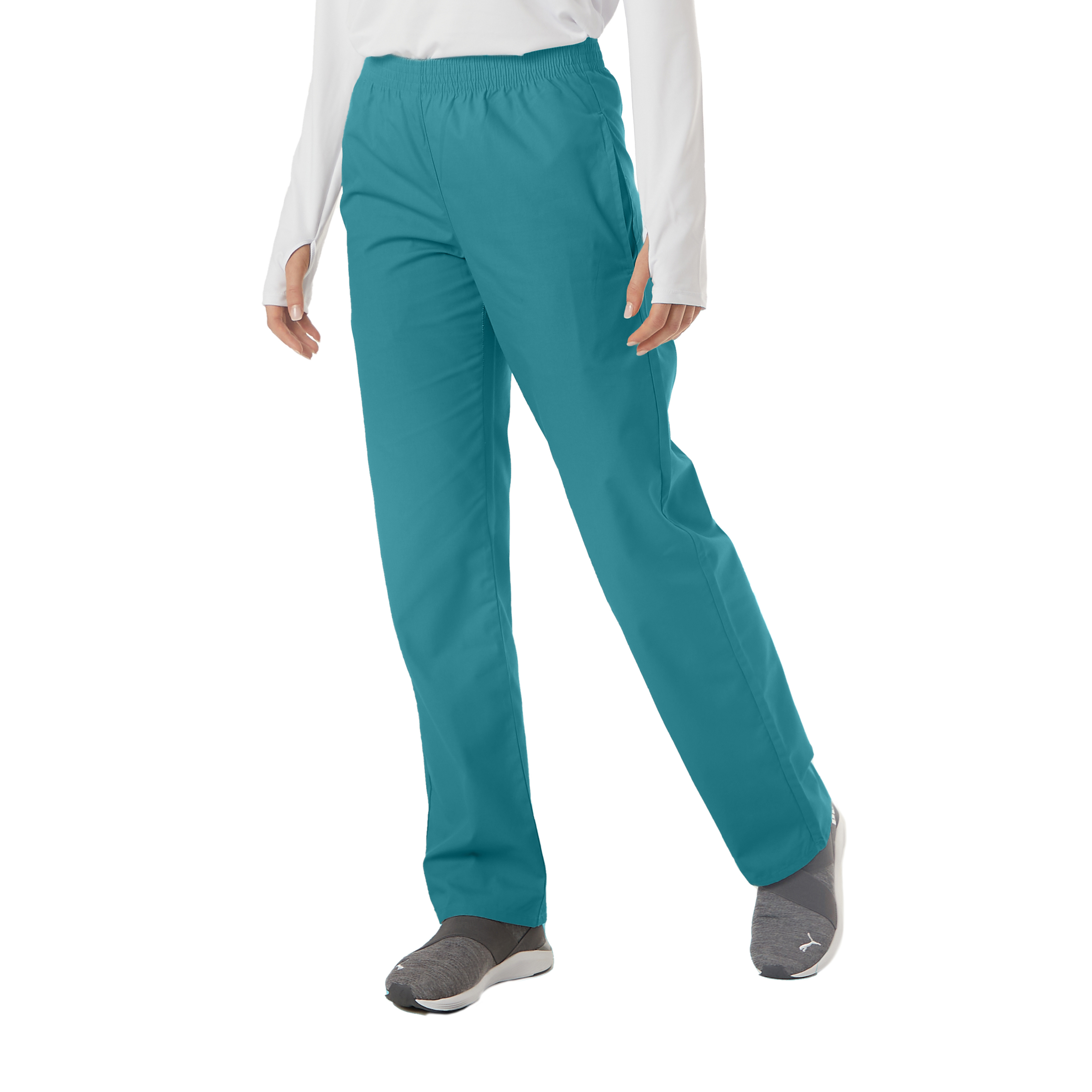 Petite UltraSoft Classic Elastic Scrub Pant 20