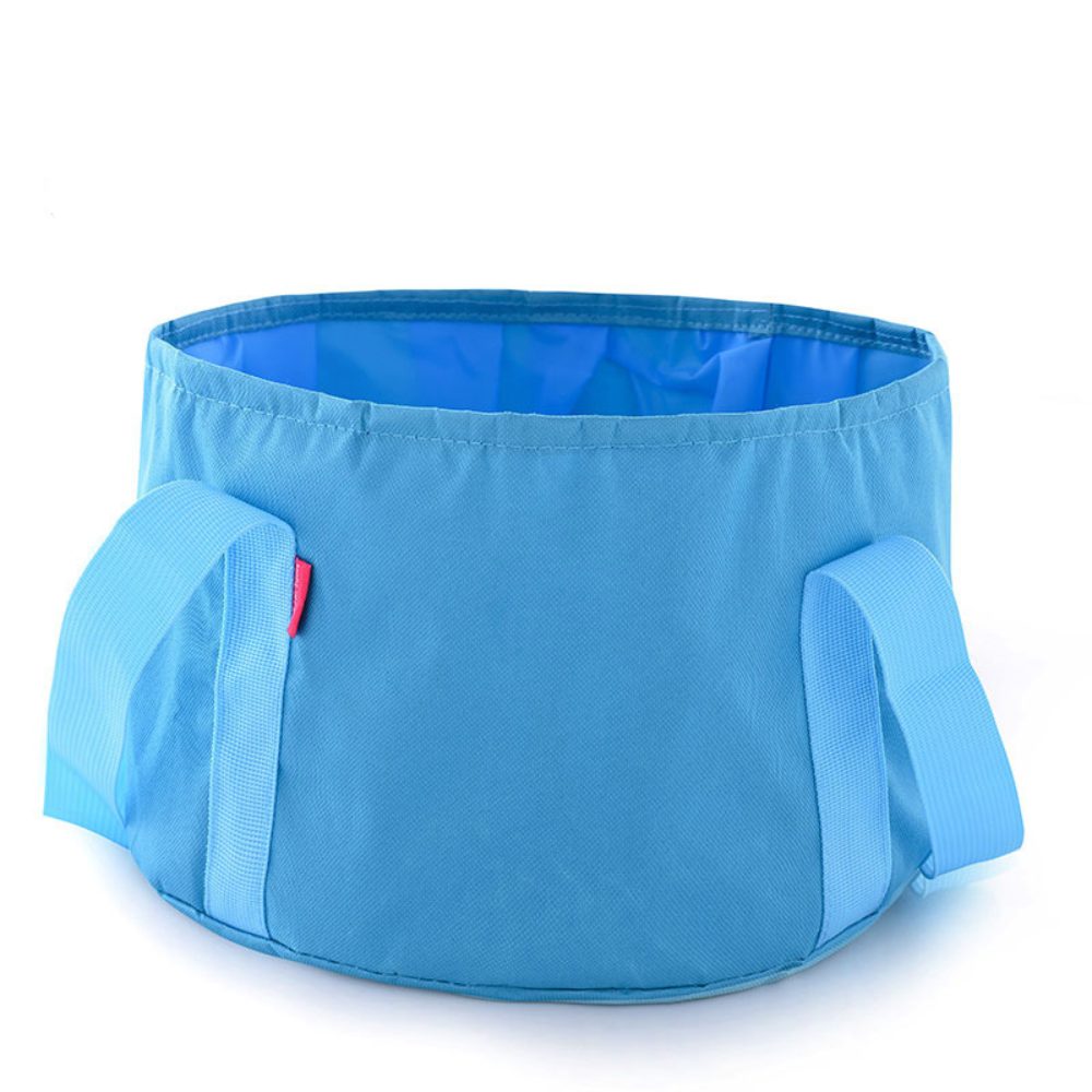 Nylon cloth foldable convenient water basin 5