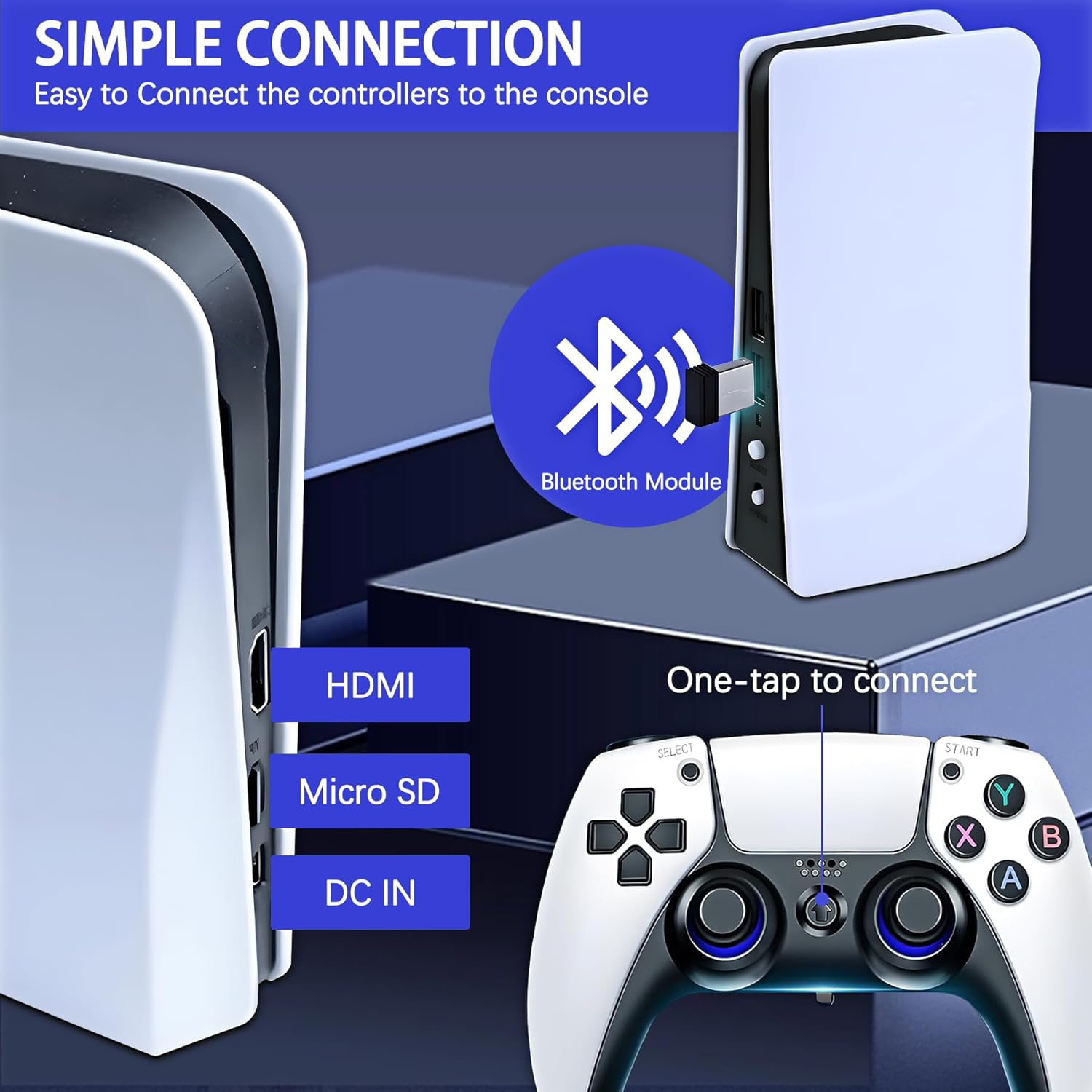 Wireless Joystick Game Console 4