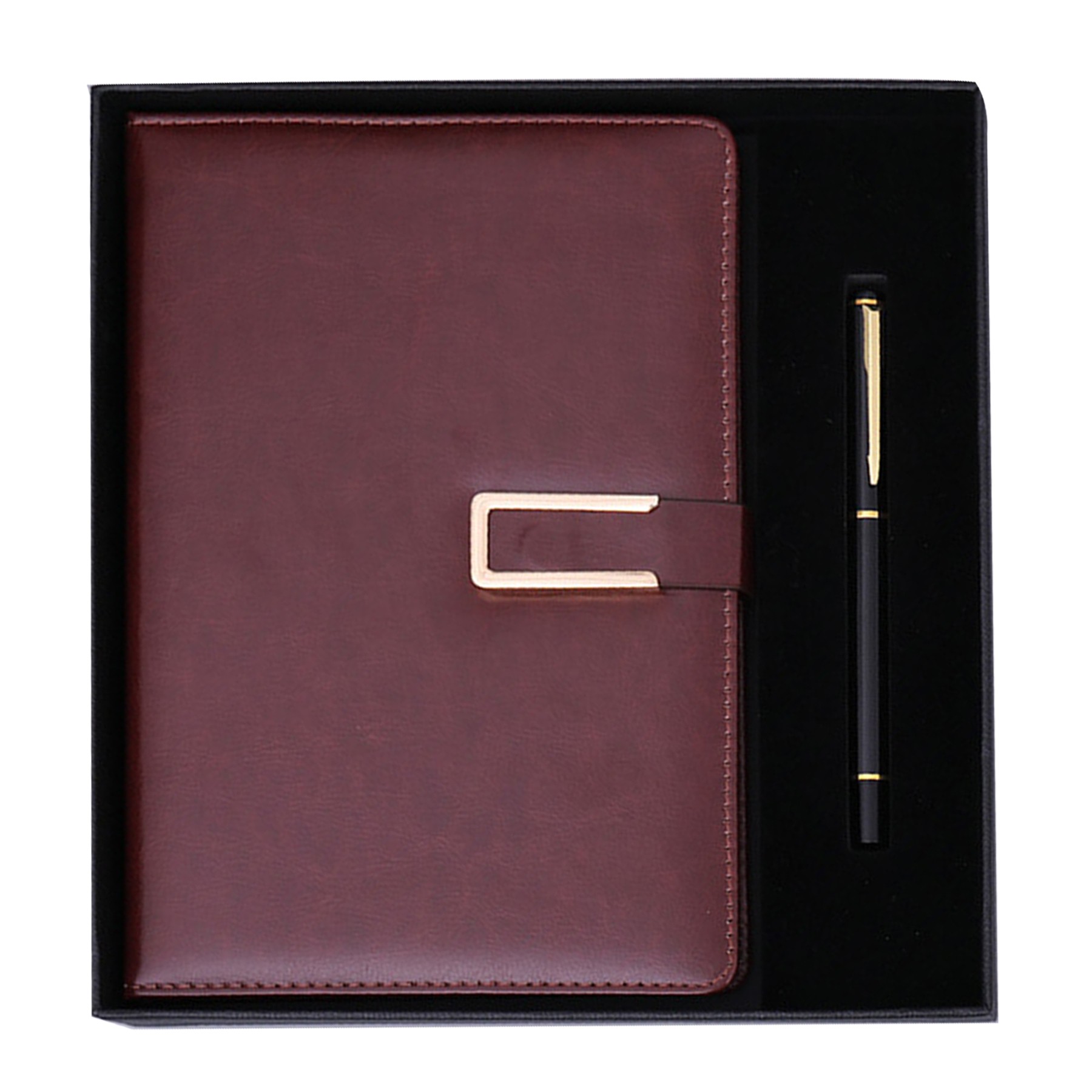 Pu A5 Notebook Set Gift Box 5