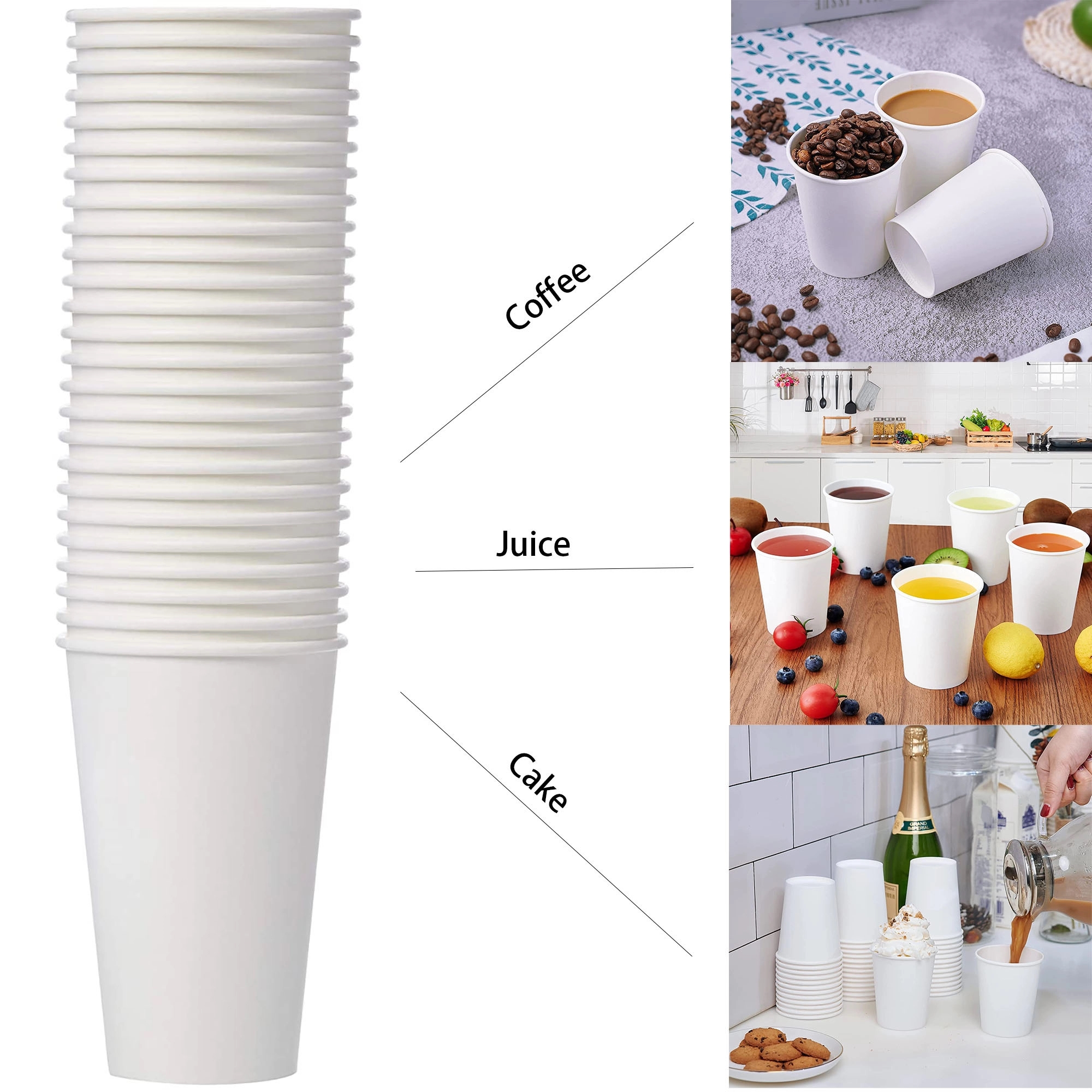 7oz Disposable Paper Cup 8