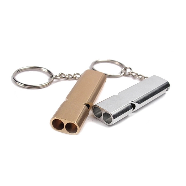 EDC Survival Whistle Double Tube 3