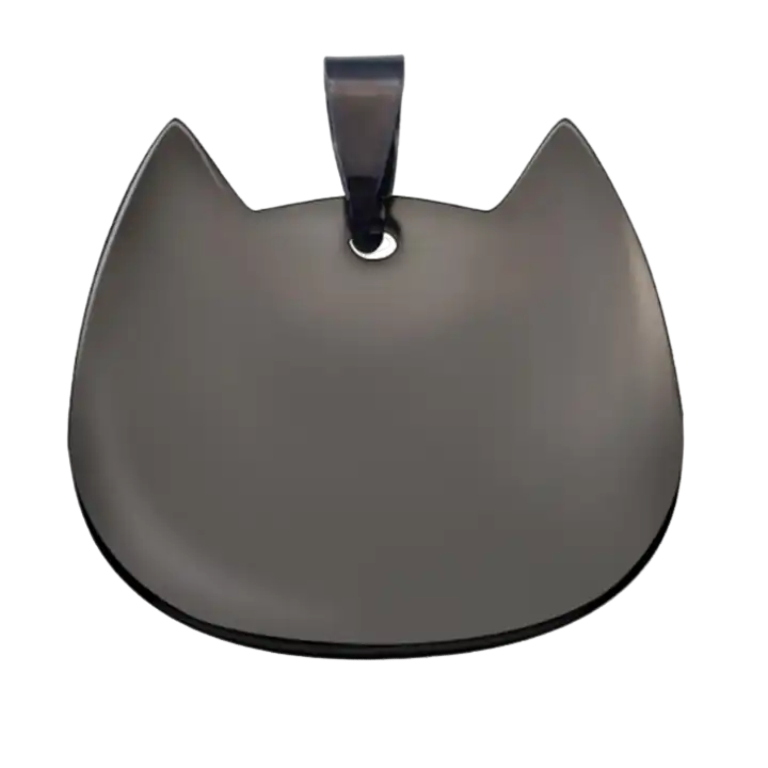 Cat Shaped Stainless Steel Pet Tag 2