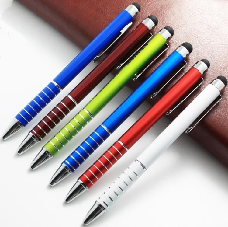 Beautiful Color Metal Ball Pen With Touch Screen Function 2