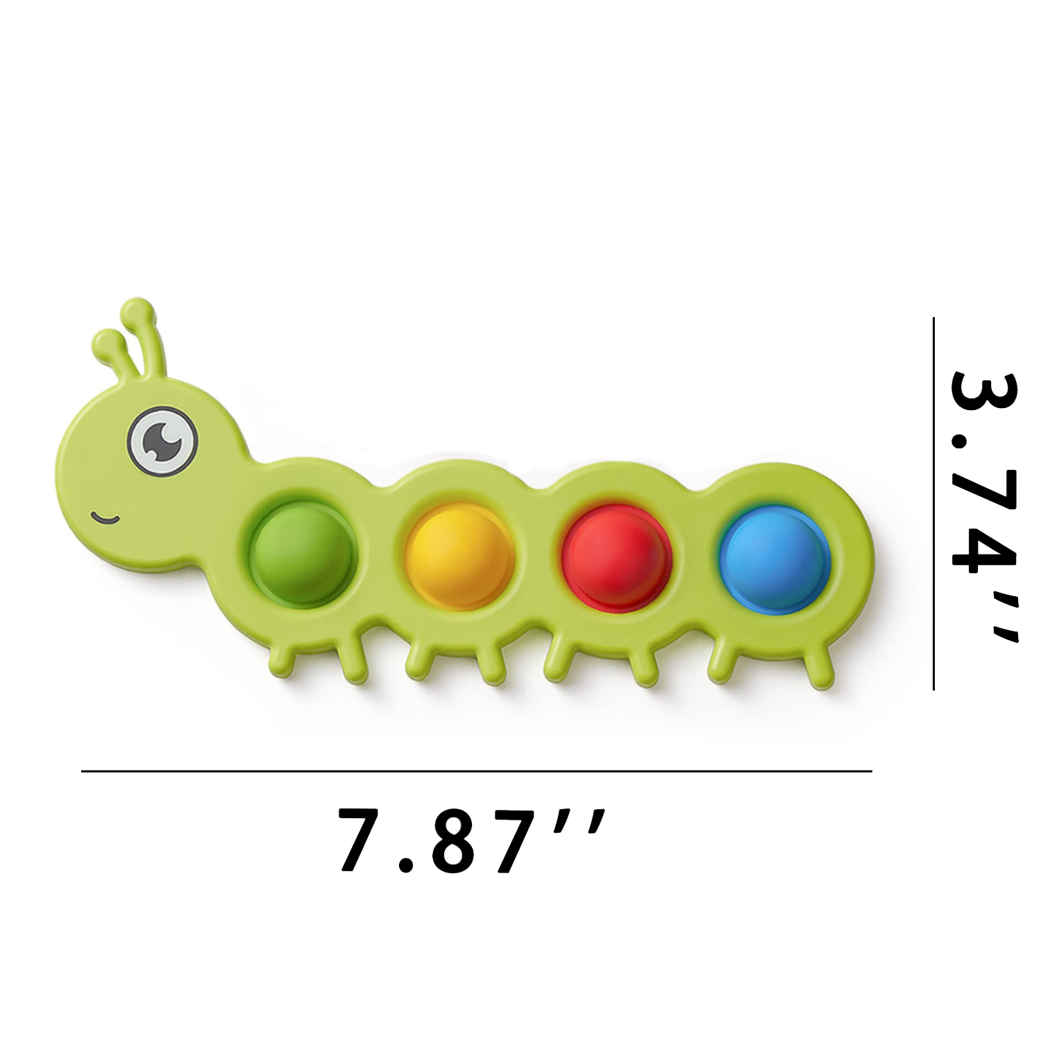Kid's Silicone Fidget Push Pop Toy 5