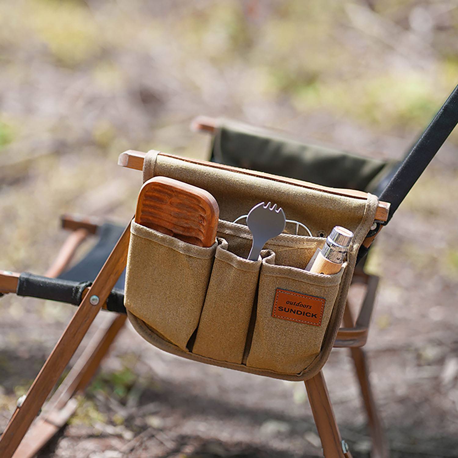 Outdoor Camping Kemite Chair Armrest Hanging Bag 5
