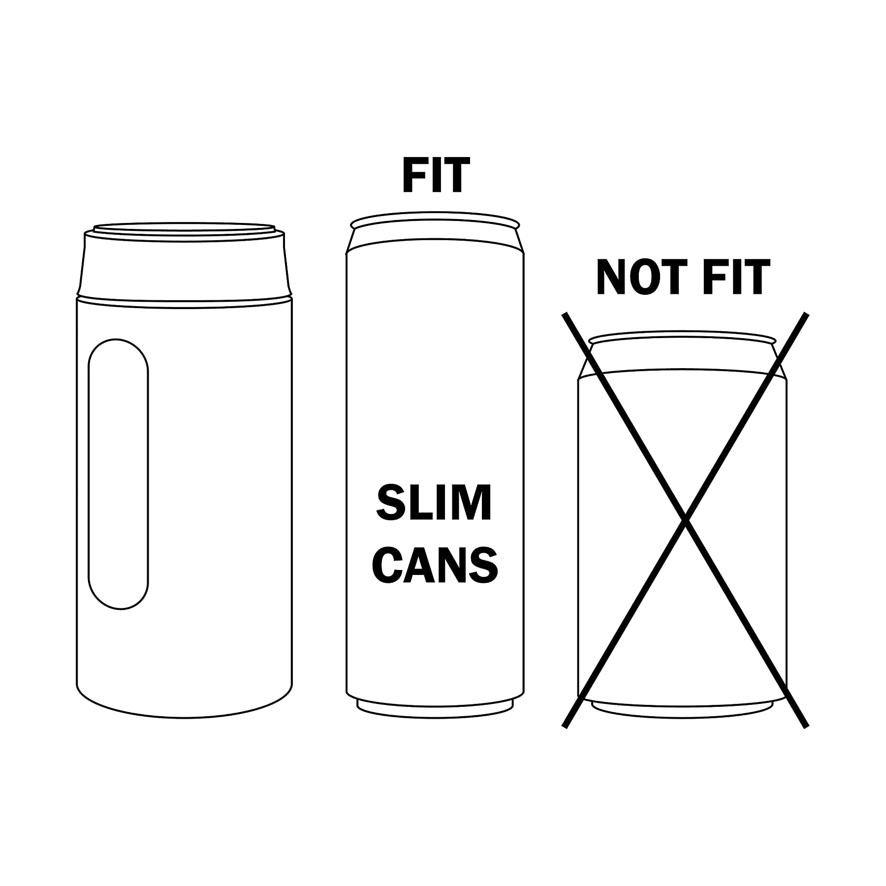 15oz Slim Can Cooler Stainless Steel for Beer Bottle Keeper 9