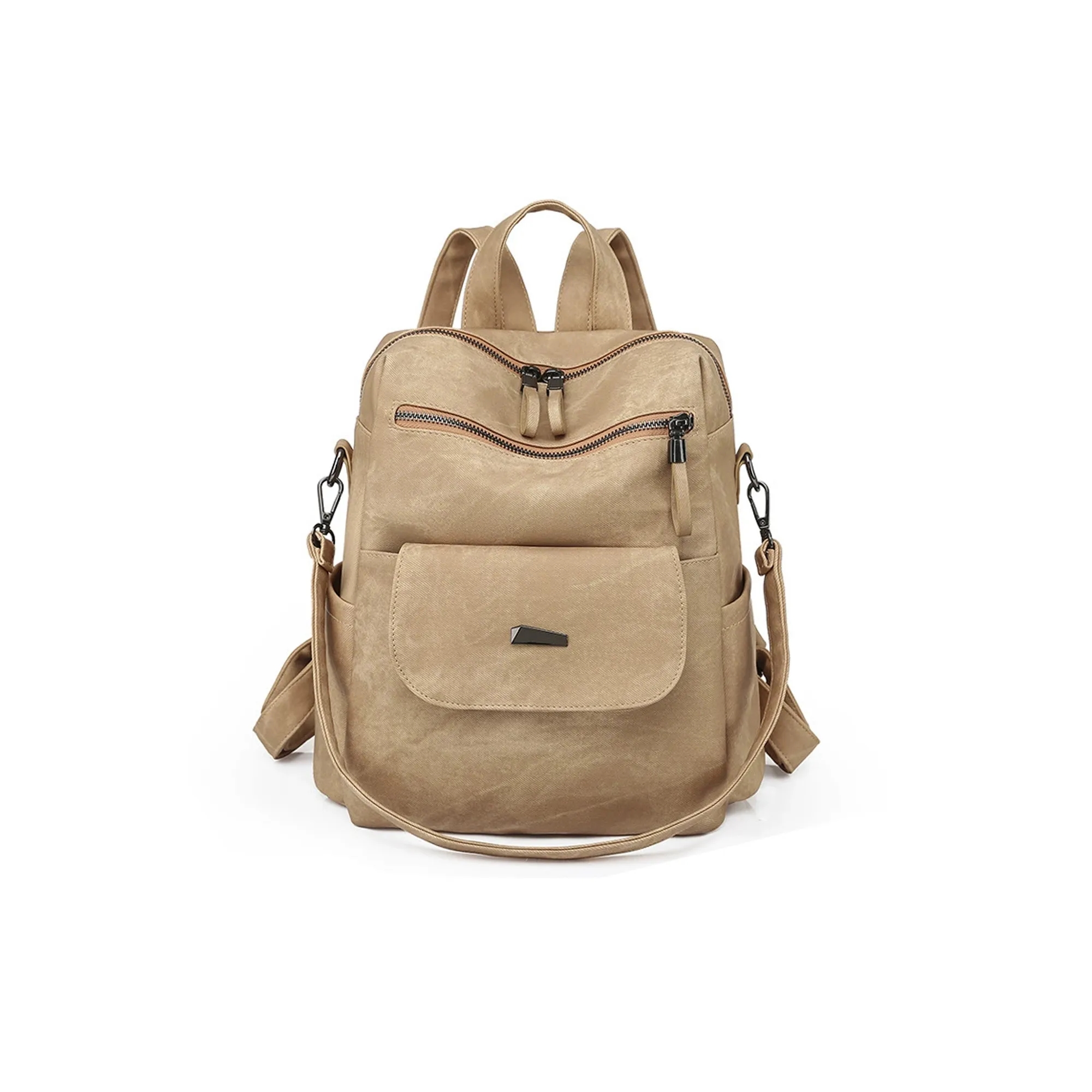 PU Leather Transformable Rucksack 2