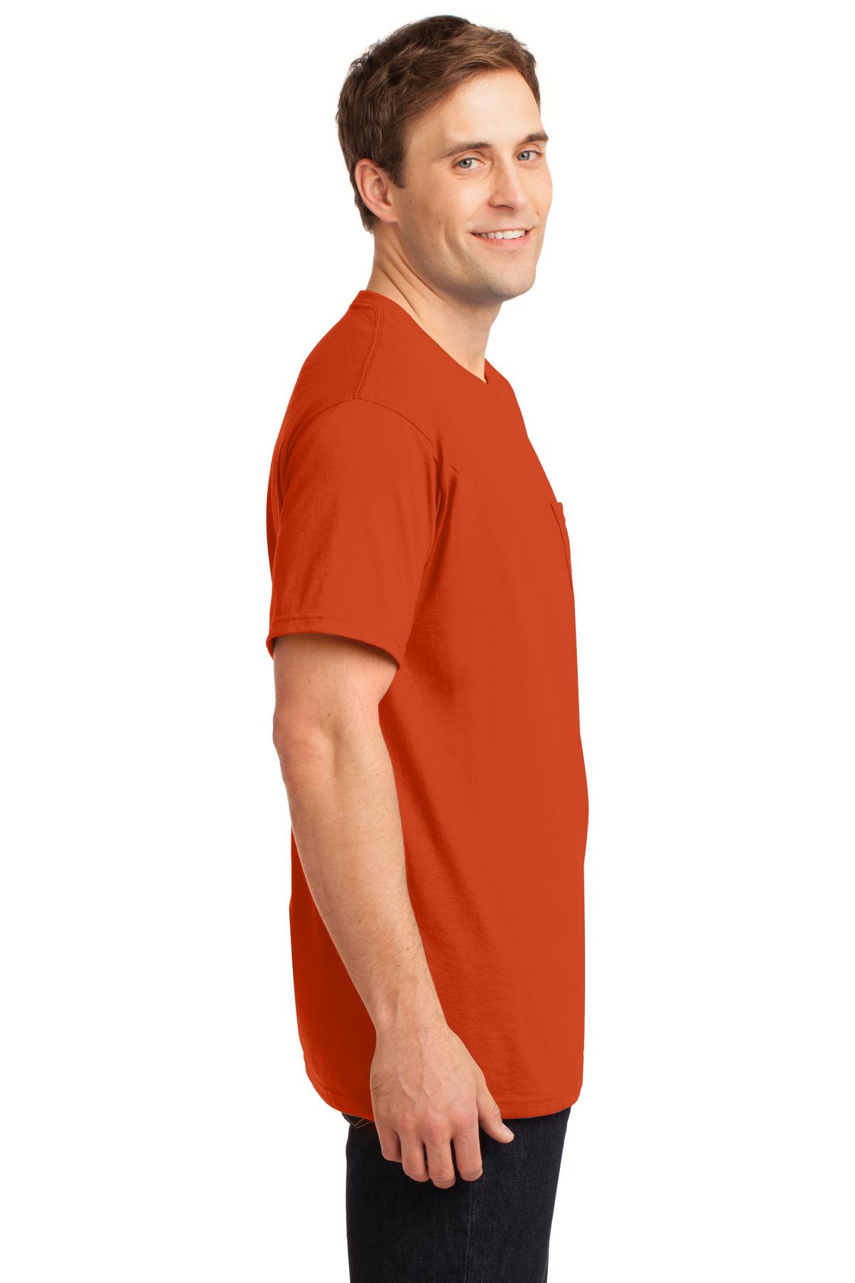 Jerzees - Dri-Power 50/50 Cotton/Poly Pocket T-Shirt. 29MP 9