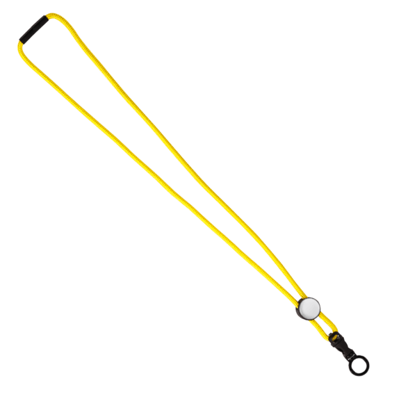 3/16" Nylon Cord Lanyard with Snap-Buckle Release, Standard O-Ring & Slider 51