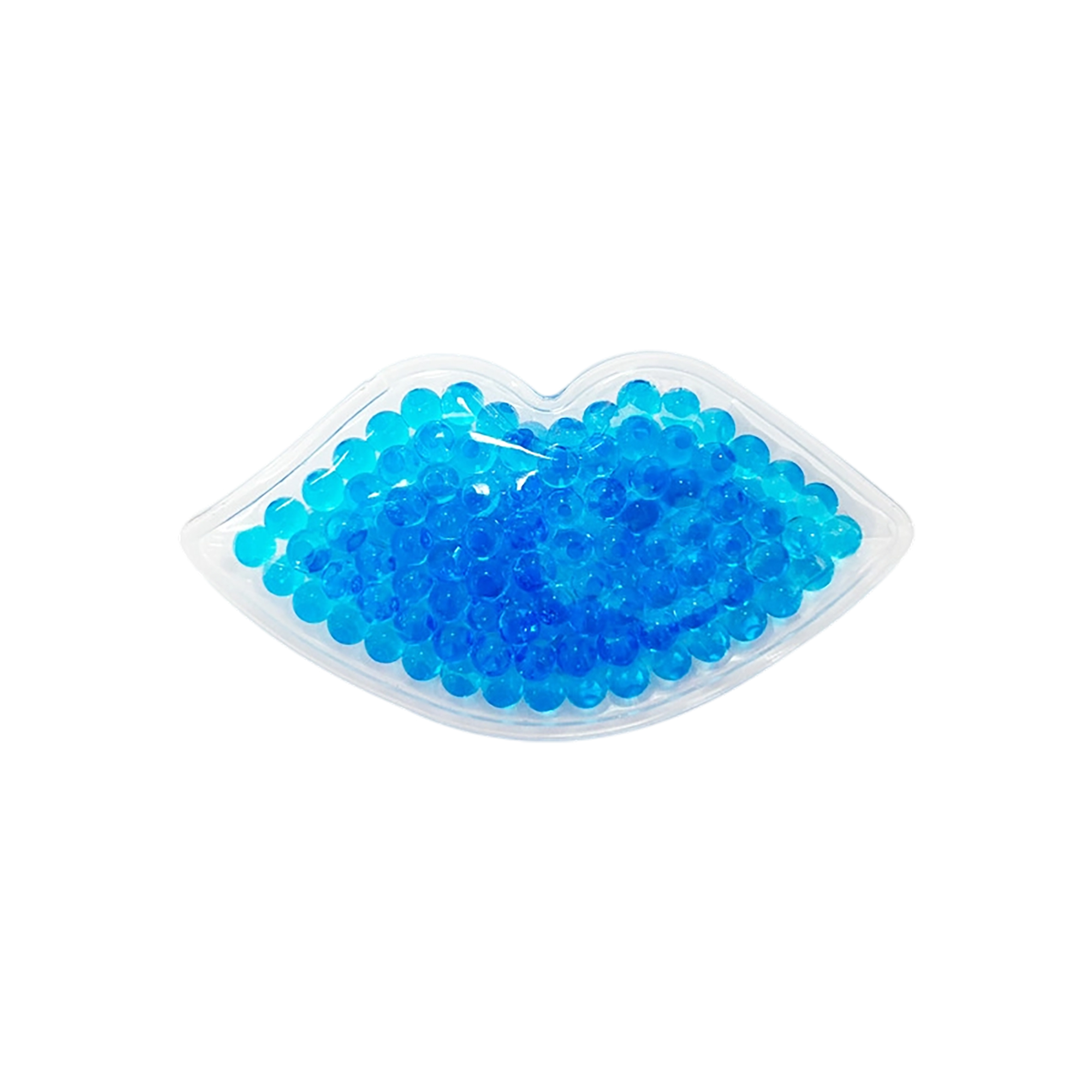 Reusable Gel Bead Hot Cold Pack Lips Shape Flexible Relief 7