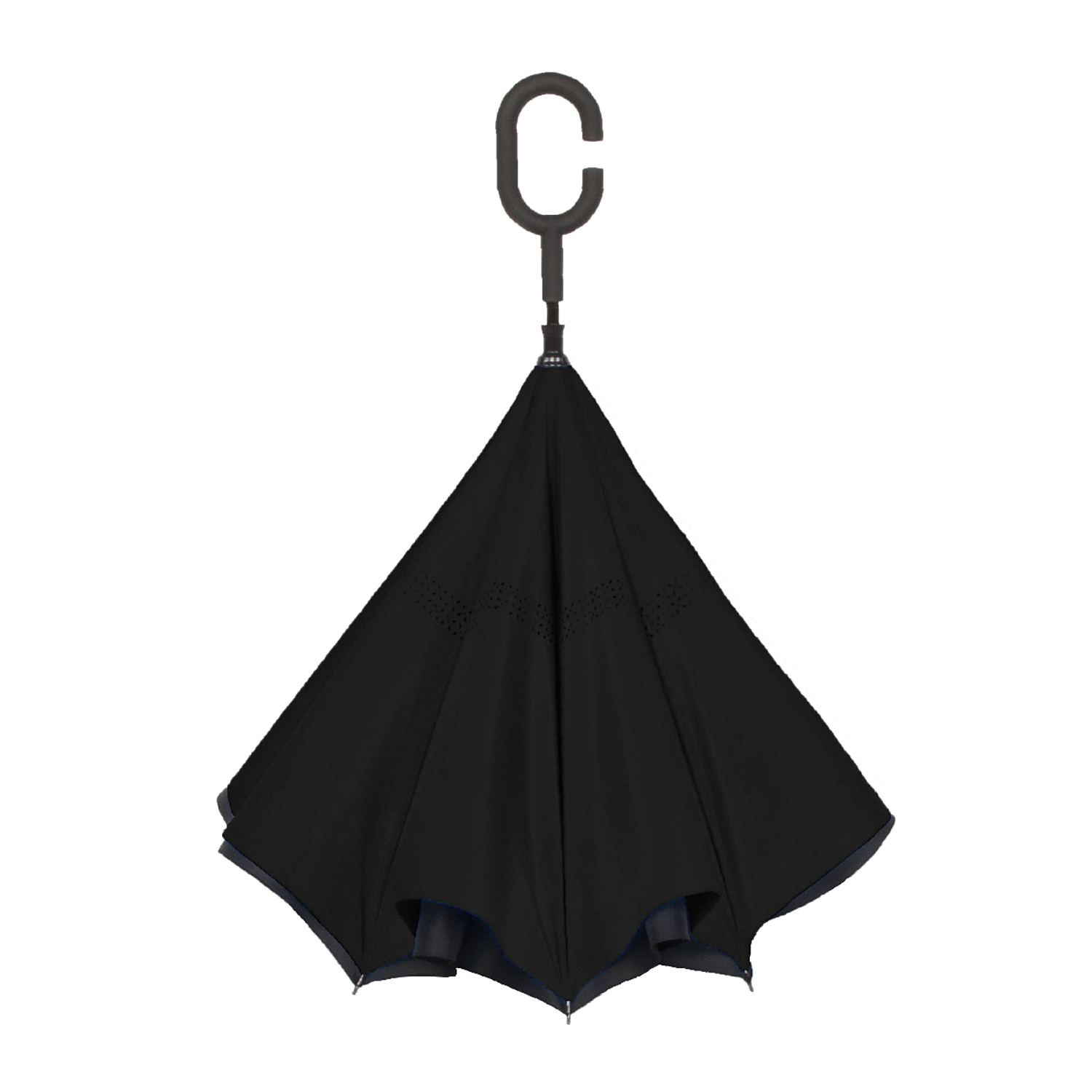Shed Rain™ UnbelievaBrella® 48" Reverse-Close Manual Stick Umbrella (Solids) 5