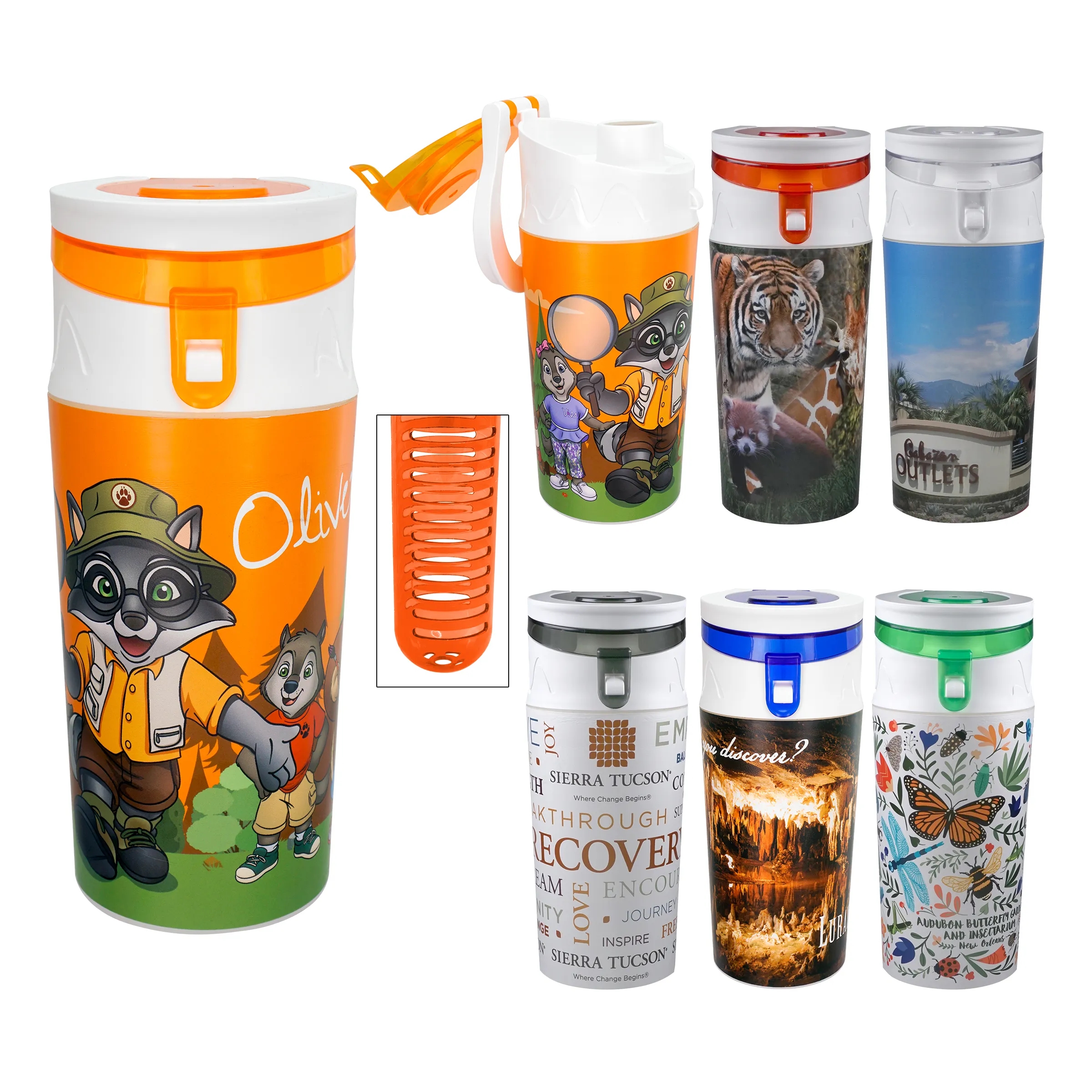 FULL COLOR INFUSER BOTTLE