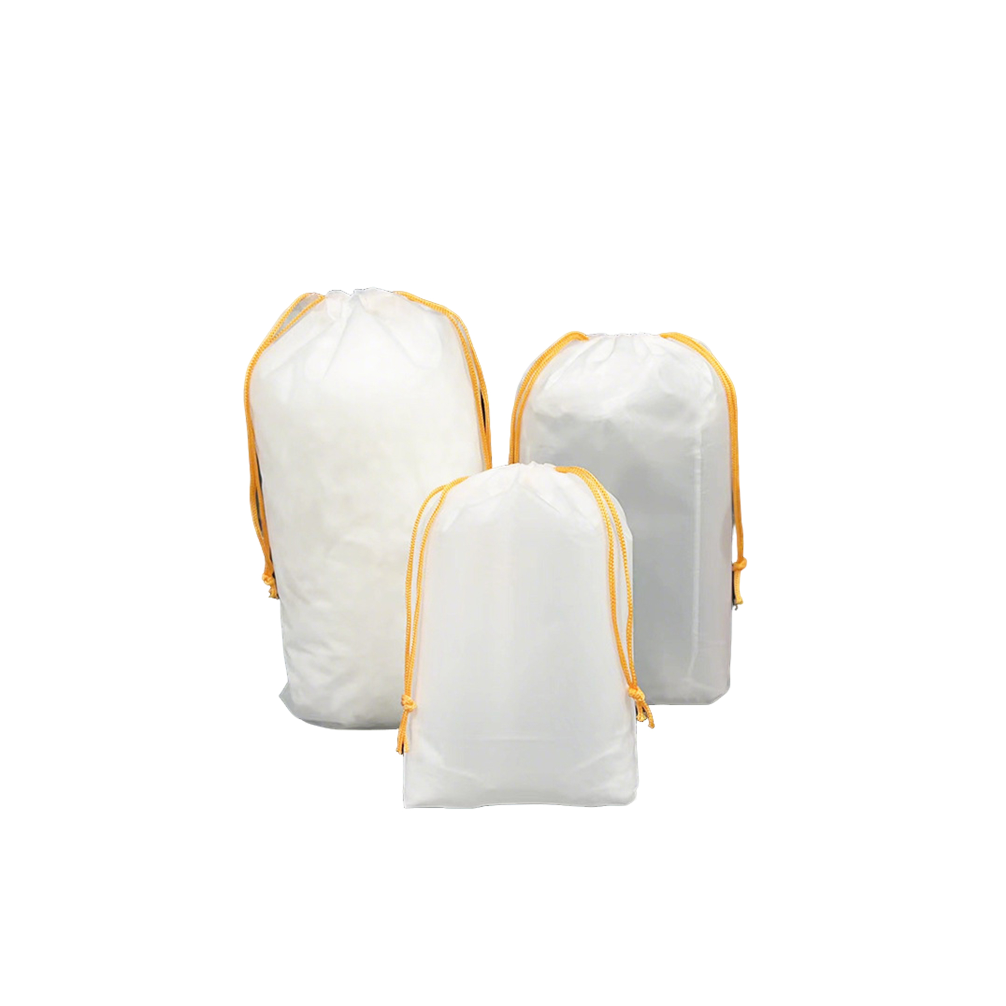 PE Transparent Drawstring Bag For Towel And Scarf 11.8 L 7