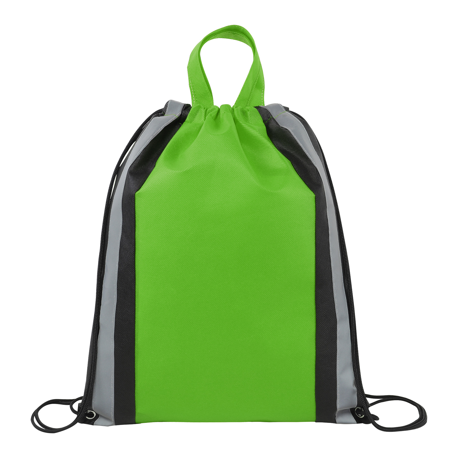 Small Reflective Non-Woven Drawstring Bag 24