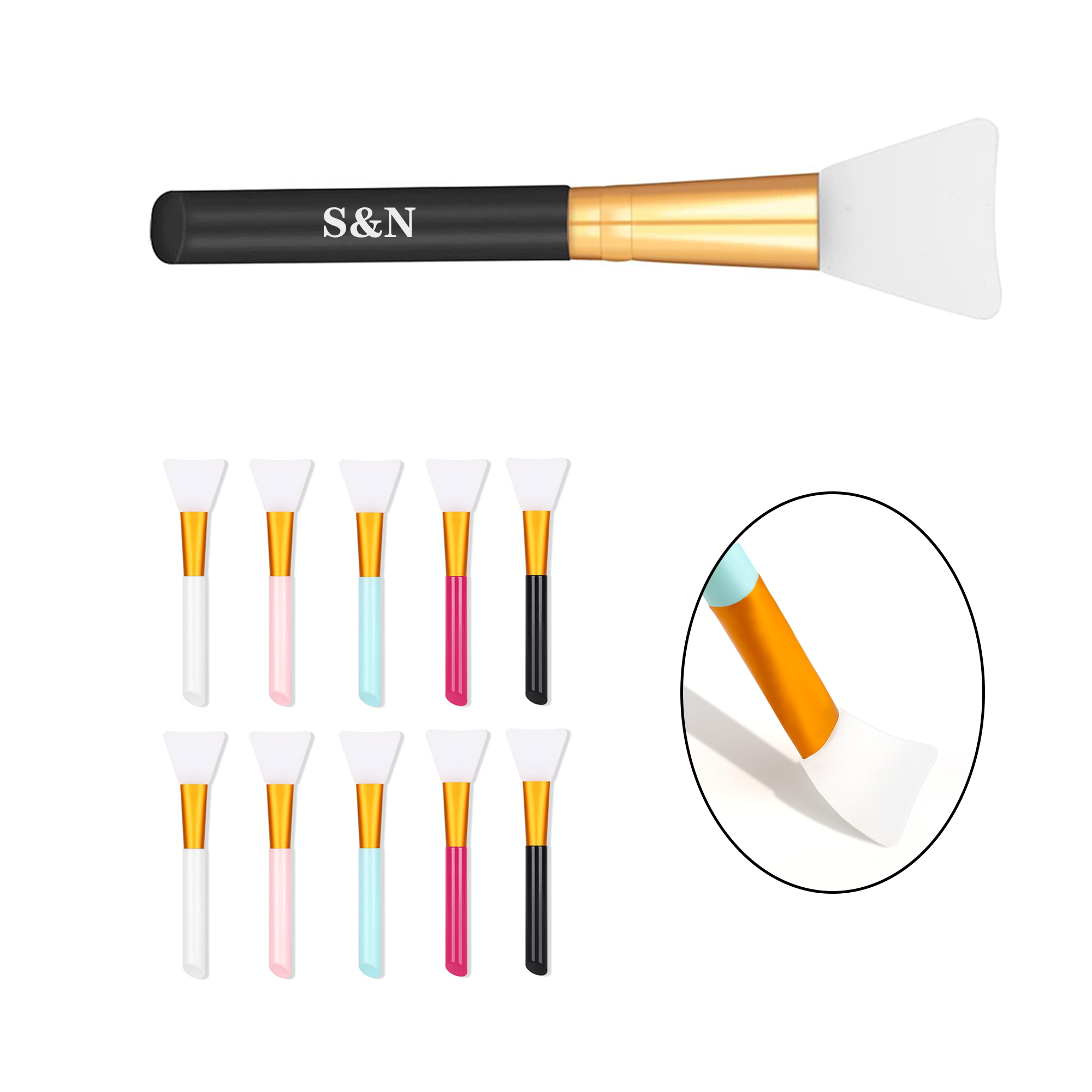 Small Silicone Beauty Mask Brush 2