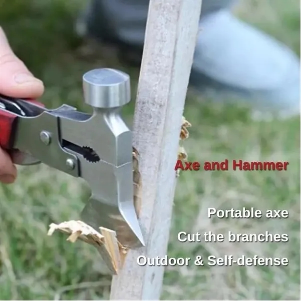 18 In 1 Survival Compact Hatchet Multi Tool 8