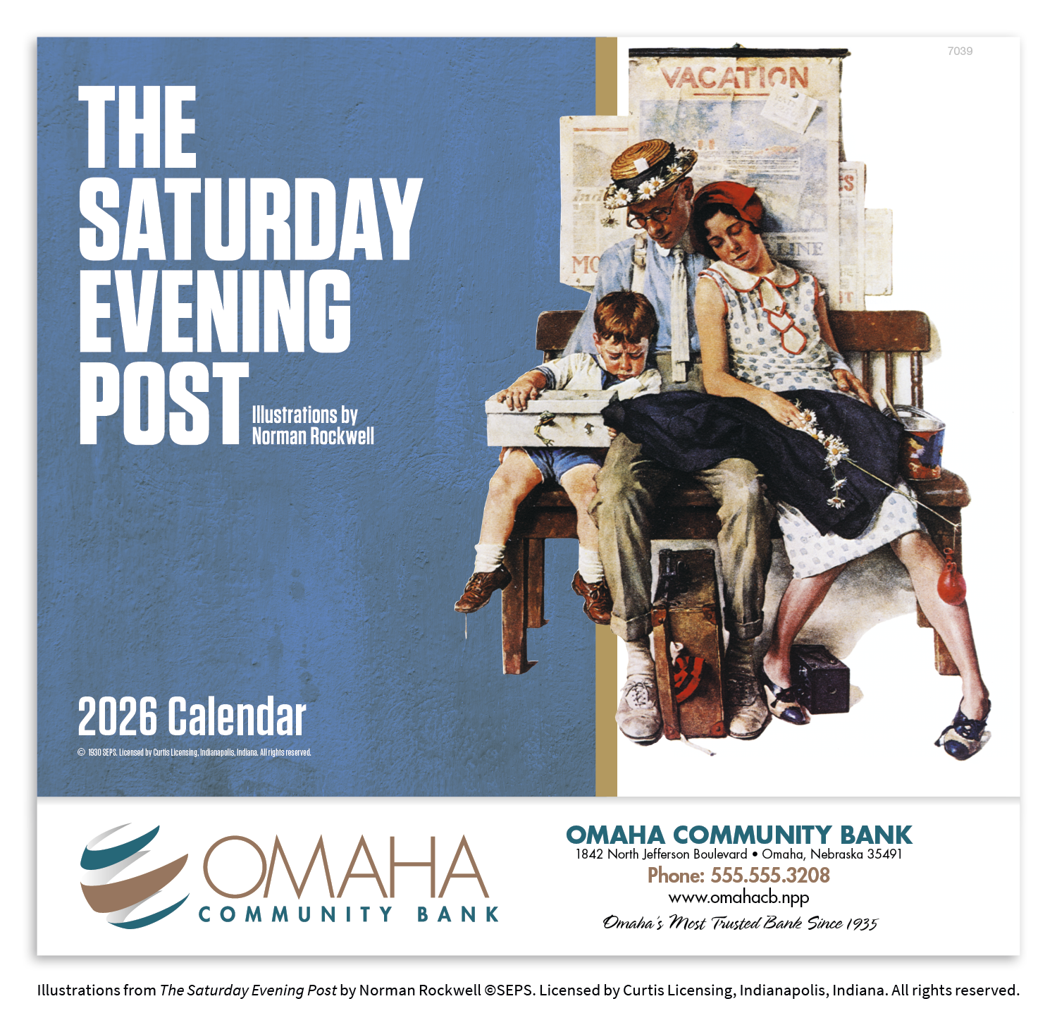 Good Value™  The Saturday Evening Post Illustrations by Norman Rockwell – Stapled Calendar 36