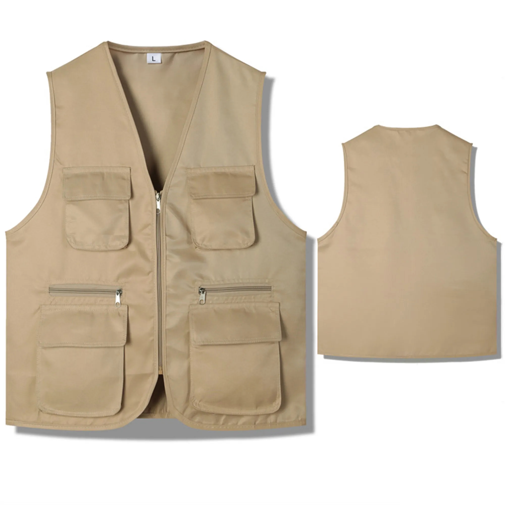Casual Utility Travel Safari Cargo Outdoor Work Vest 8