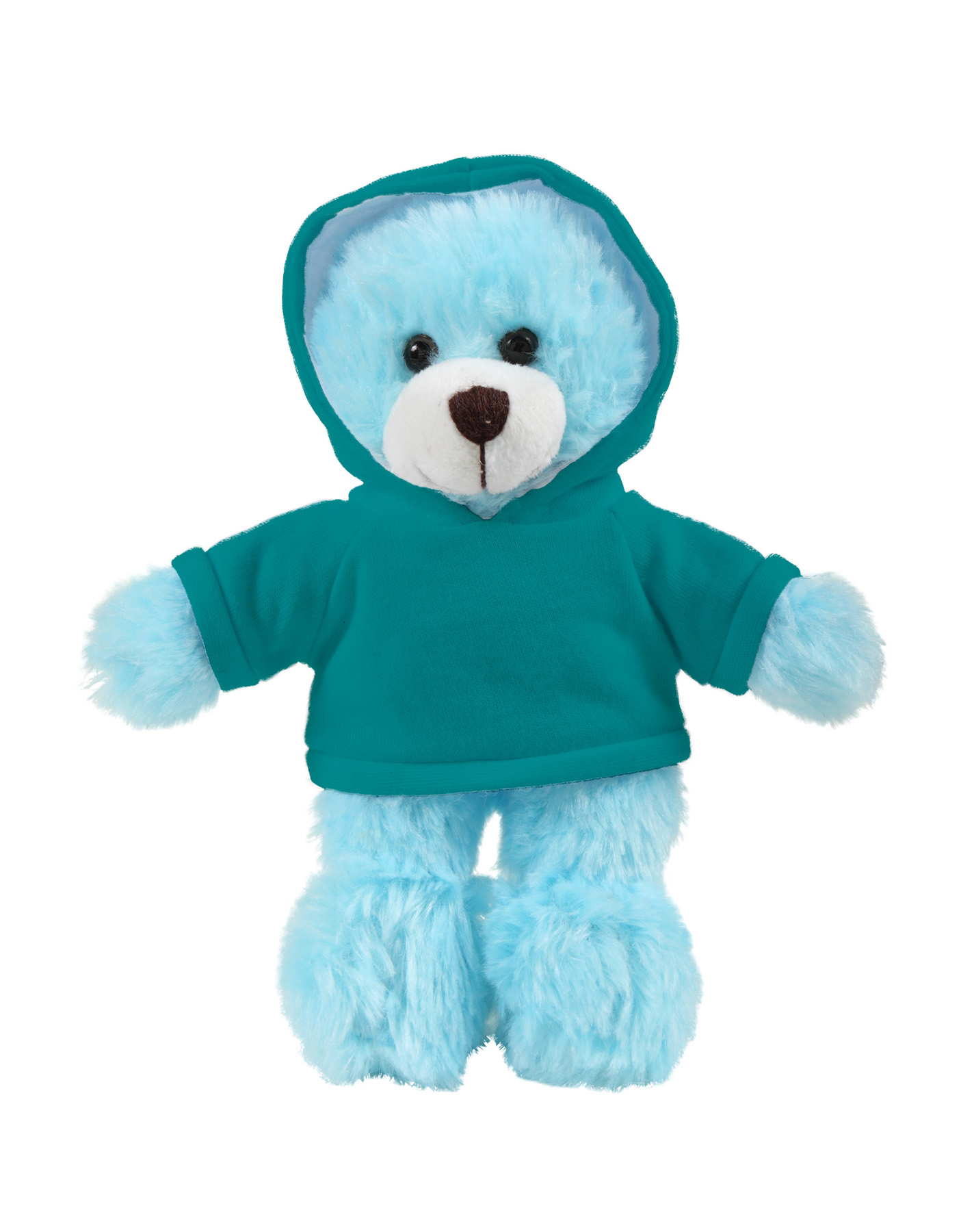 soft plush Blue Bear with hoodie 14