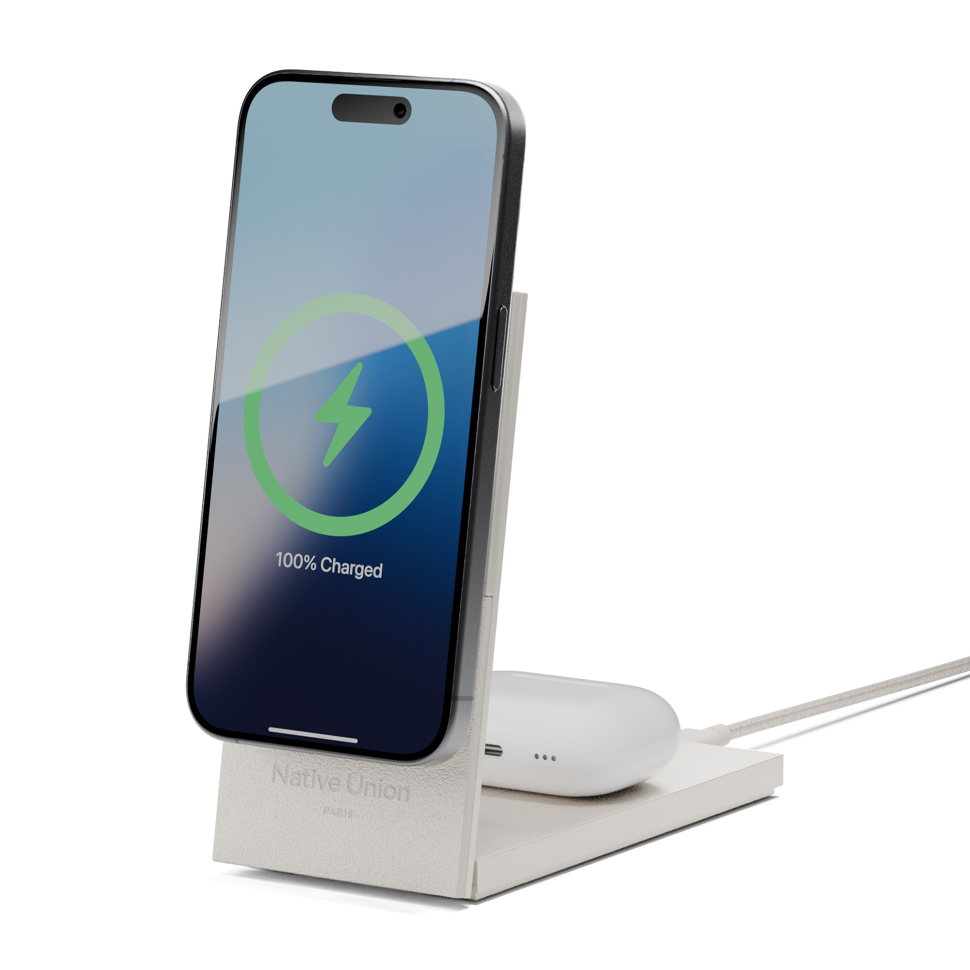 Native Union Rise 2-IN-1 Qi2 Wireless Charger 37